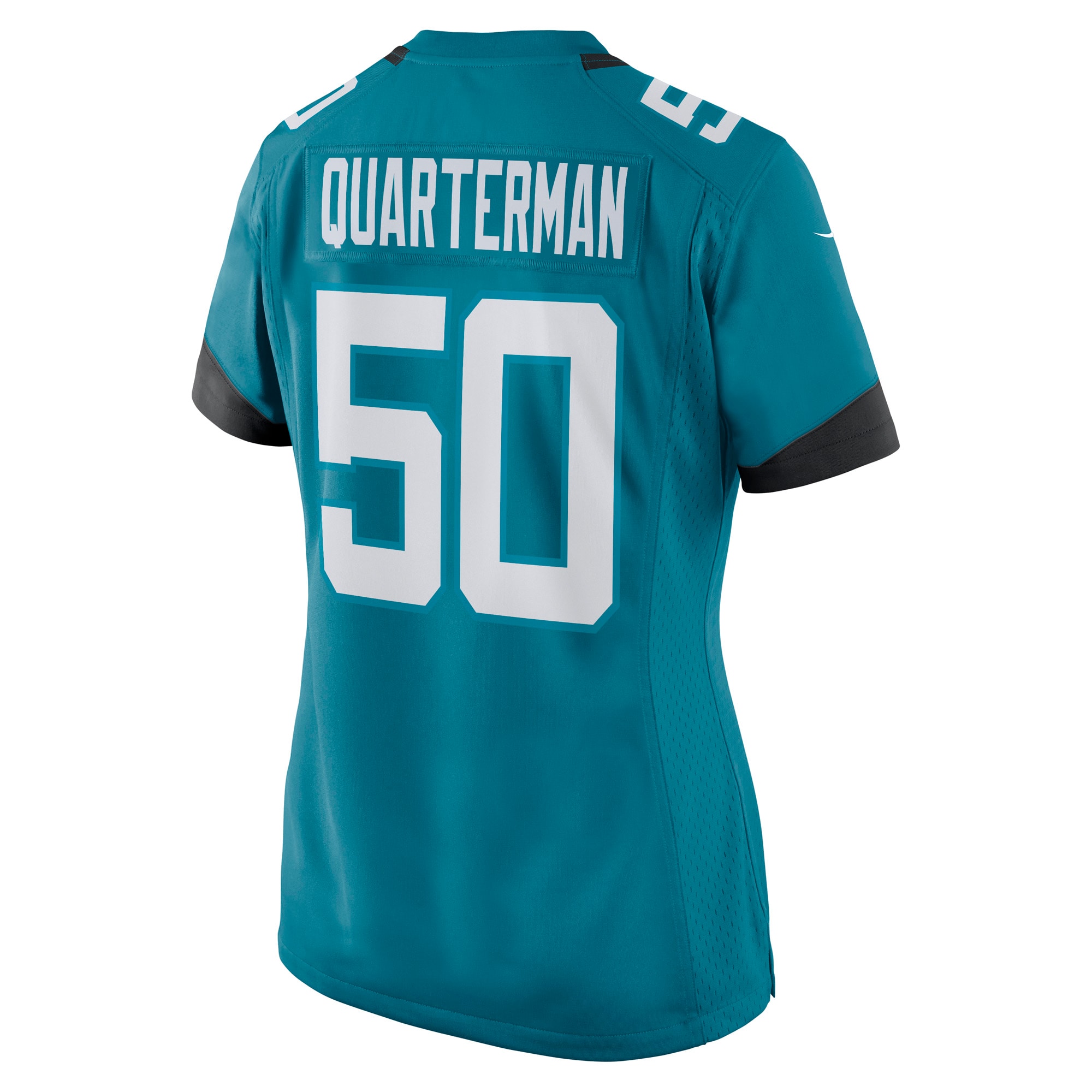 Shaquille Quarterman Jacksonville Jaguars Nike Women's Game Jersey - Teal - vstockx
