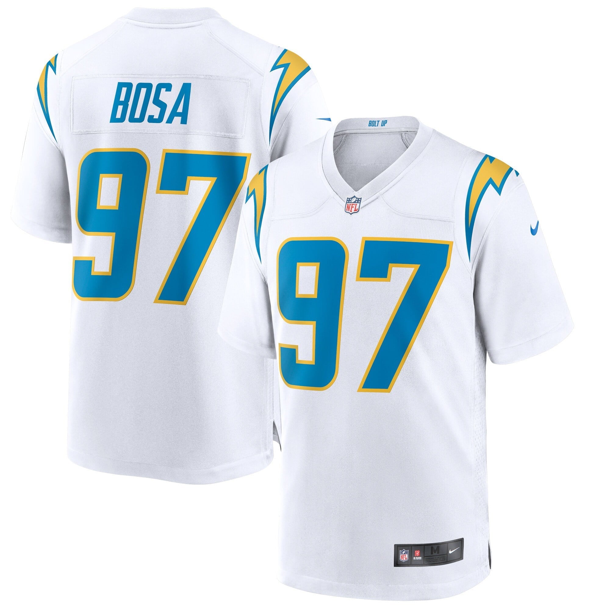 Men's Nike Joey Bosa White Los Angeles Chargers Game Jersey - vstockx