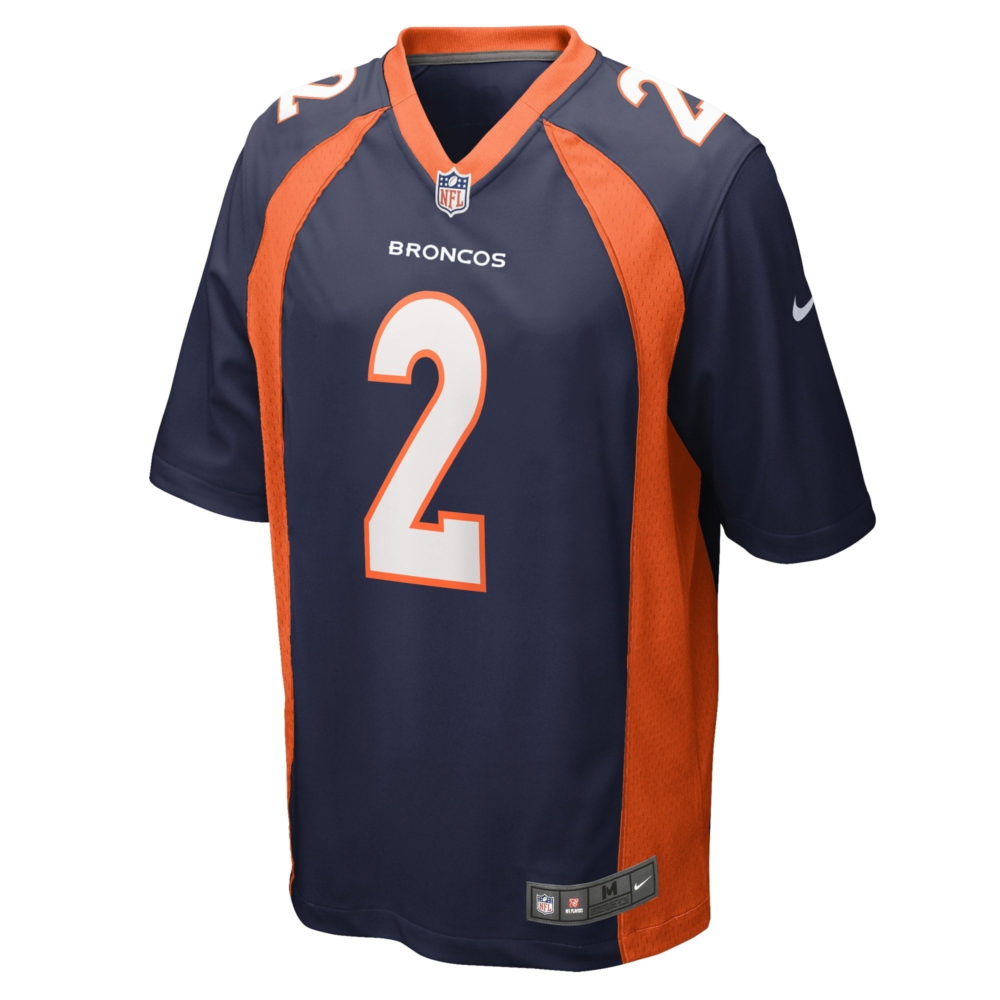 Men's Nike Patrick Surtain II Navy Denver Broncos Home Game Player Jersey - vstockx