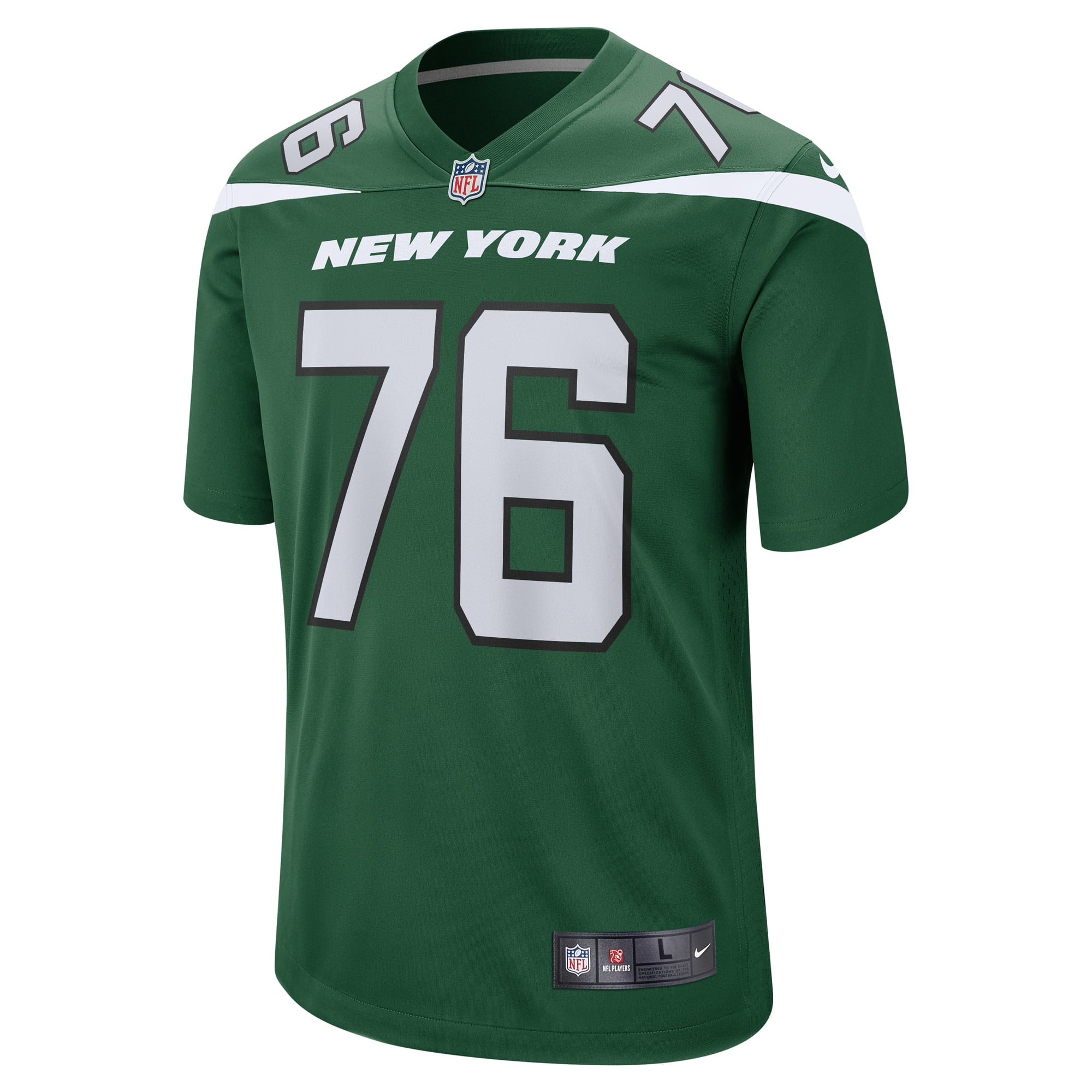 Men's Nike George Fant Gotham Green New York Jets Game Jersey - vstockx