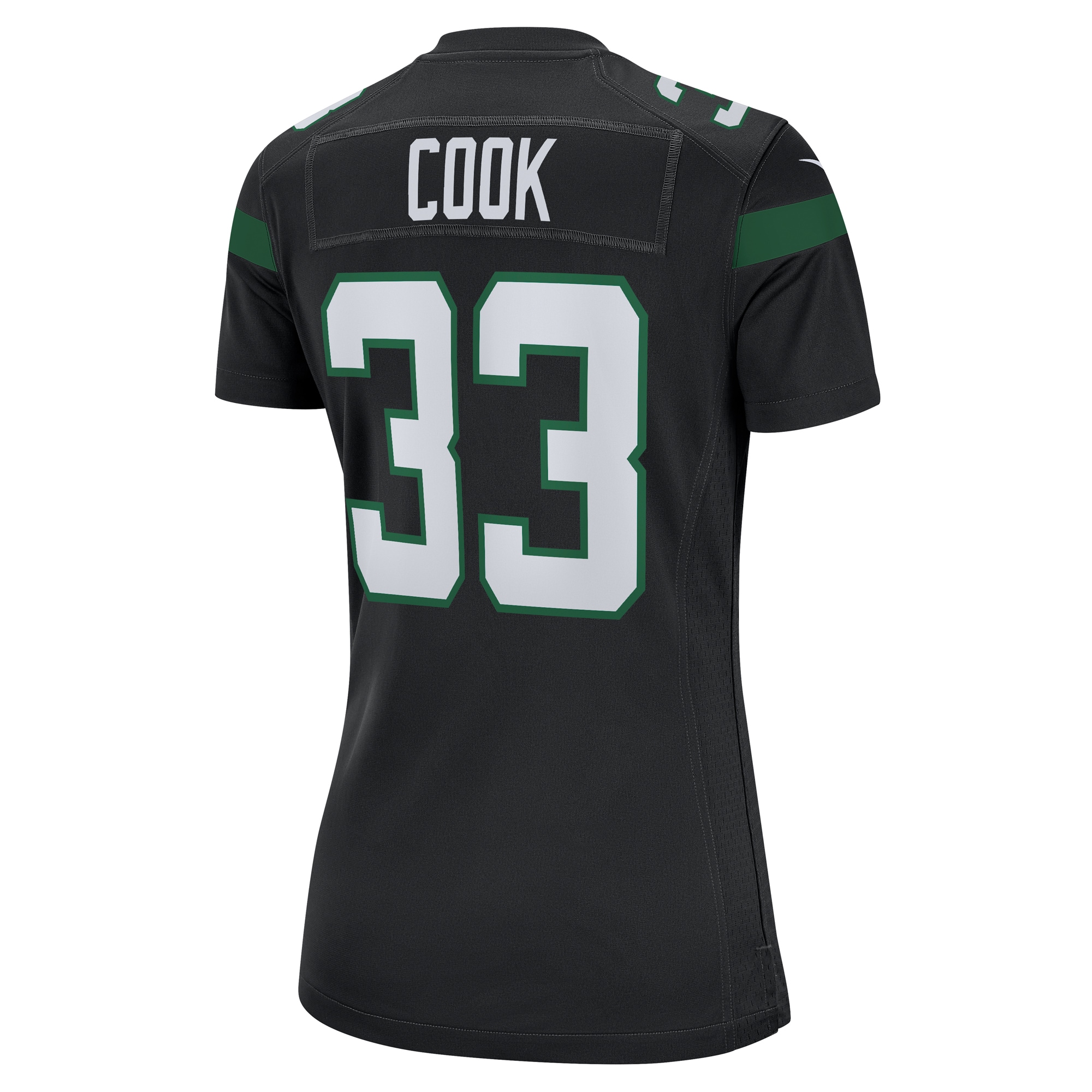 Dalvin Cook New York Jets Nike Women's Alternate Game Player Jersey - Stealth Black - vstockx