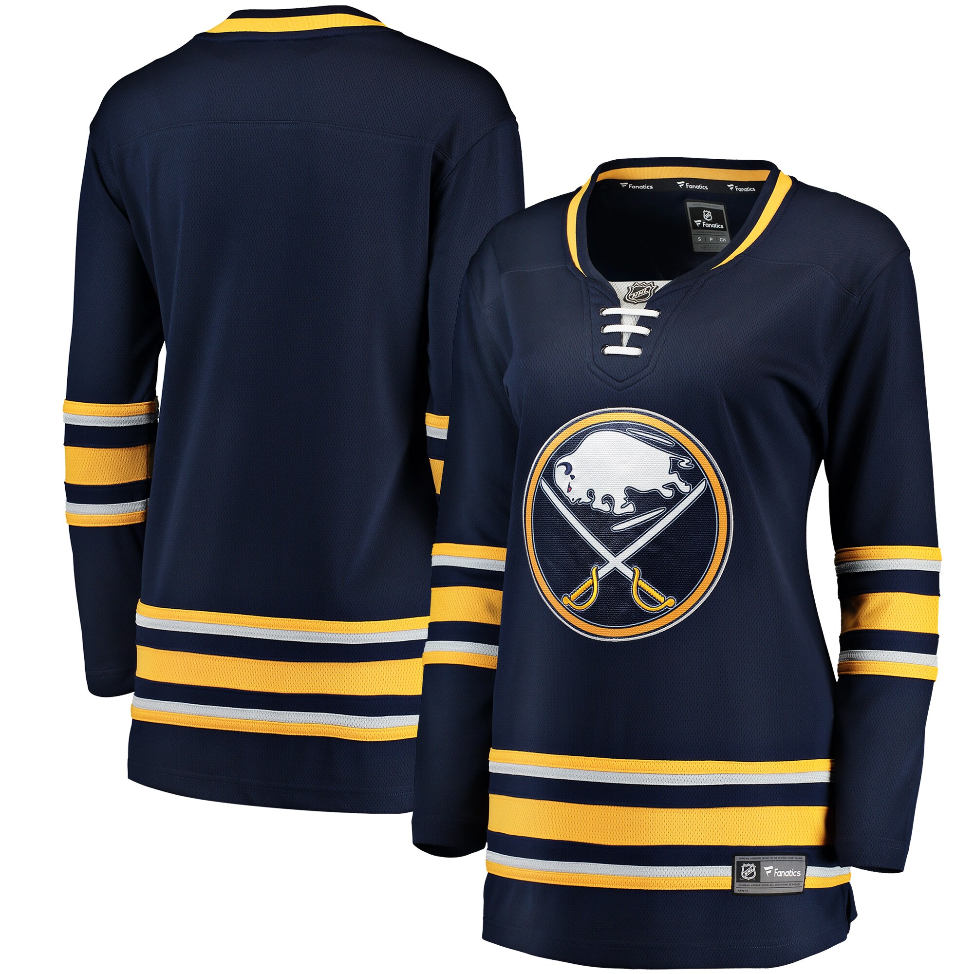 Buffalo Sabres Fanatics Branded Women's Breakaway Home Jersey - Blue - vstockx