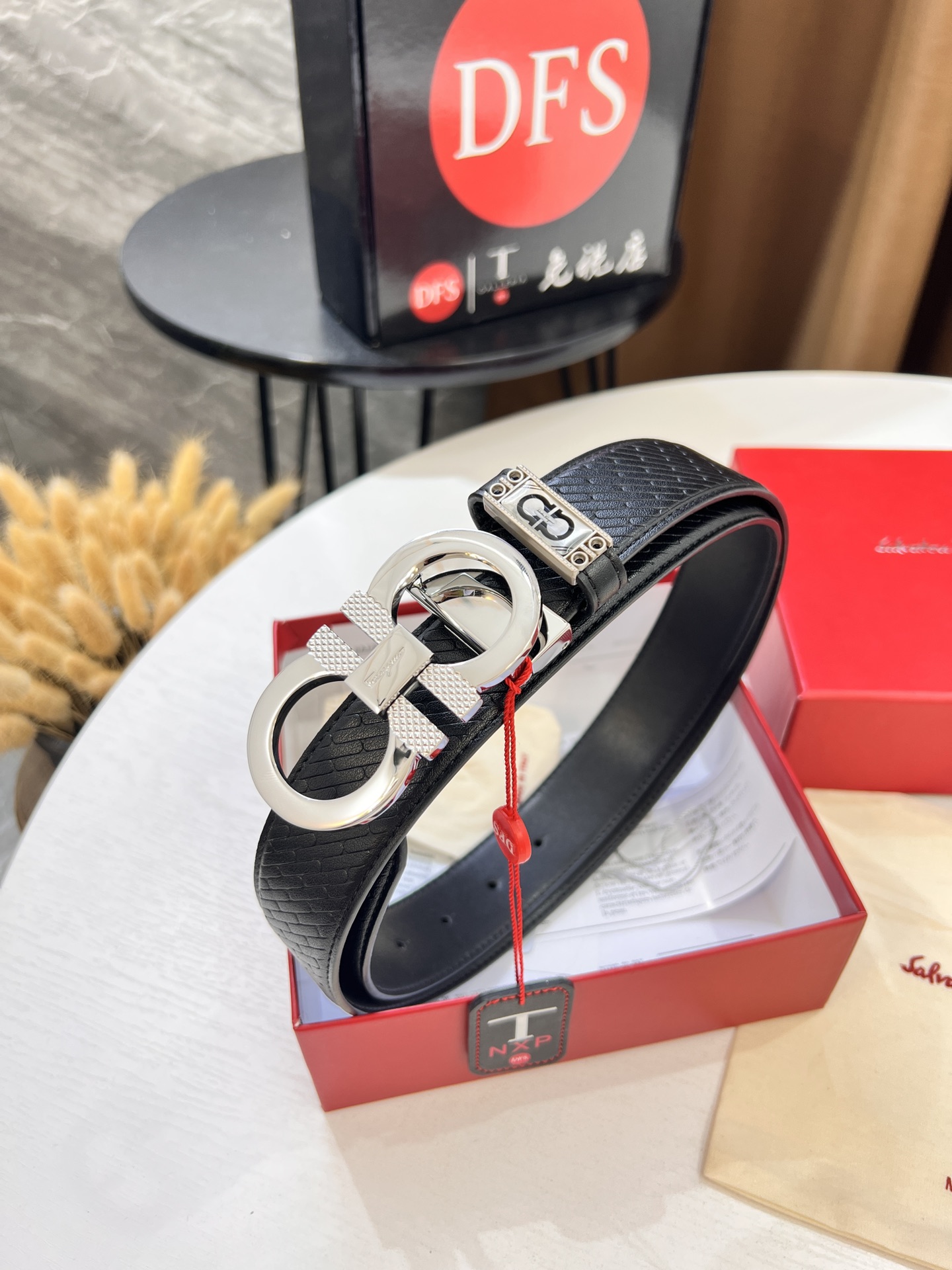 Streetwear Belt Ferragamo 319797 size:3.5cm - vstockx