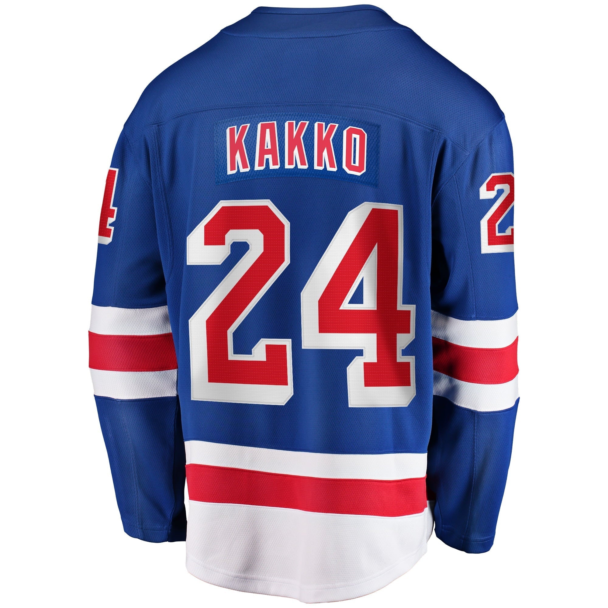 Men's Fanatics Branded Kaapo Kakko Blue New York Rangers Home Premier Breakaway Player Jersey - vstockx