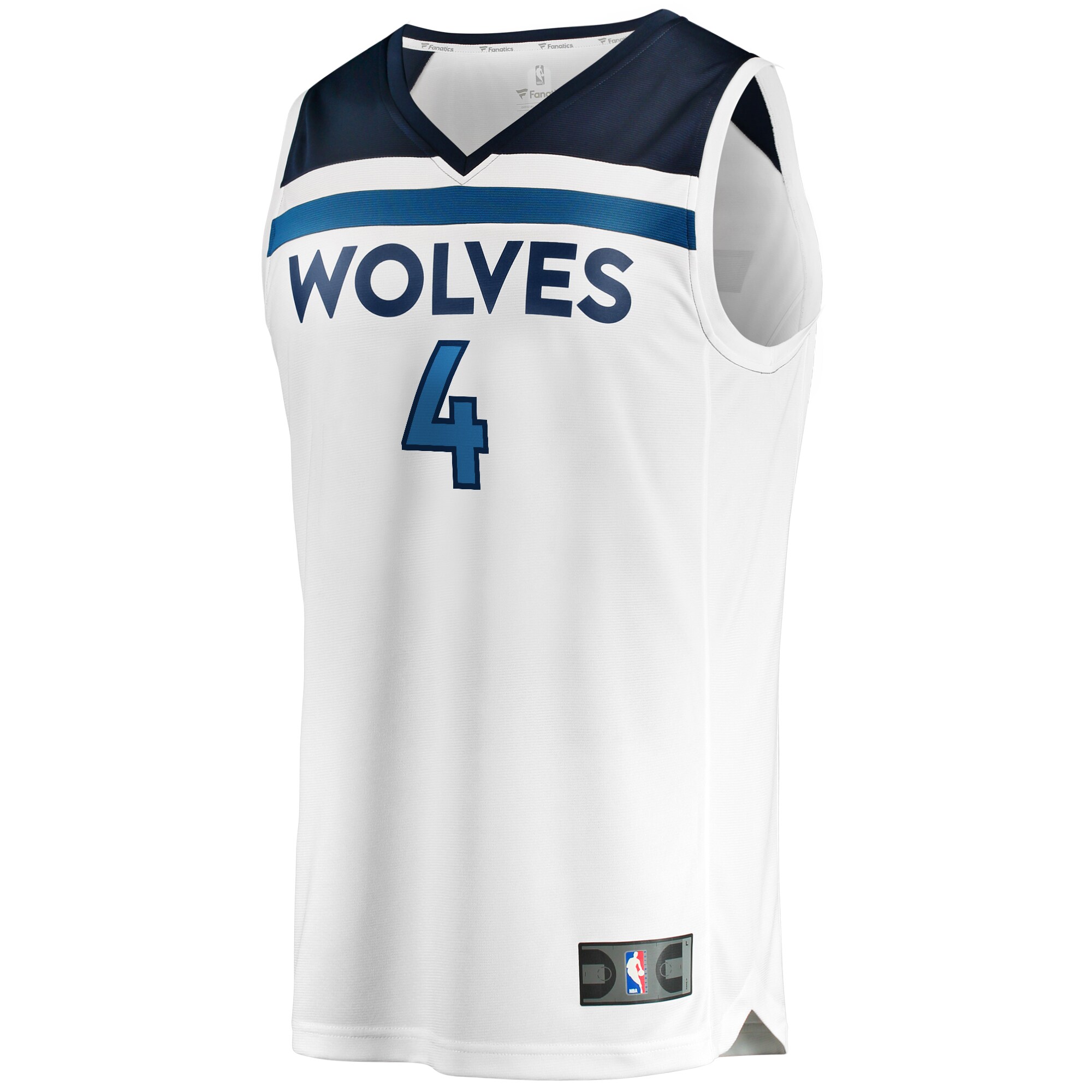 Jaylen Nowell Minnesota Timberwolves Fanatics Branded Fast Break Replica Jersey White - Association Edition - vstockx
