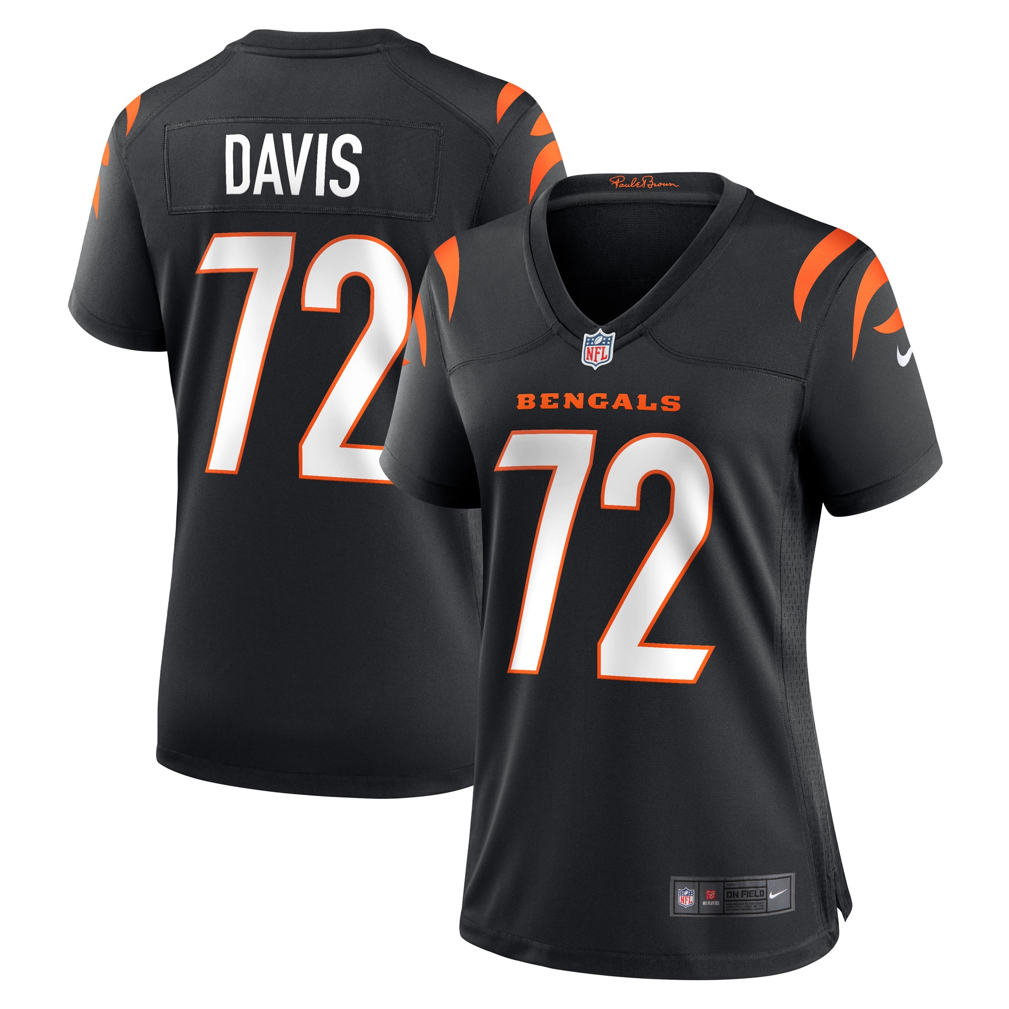 Domenique Davis Cincinnati Bengals Nike Women's Game Player Jersey - Black - vstockx