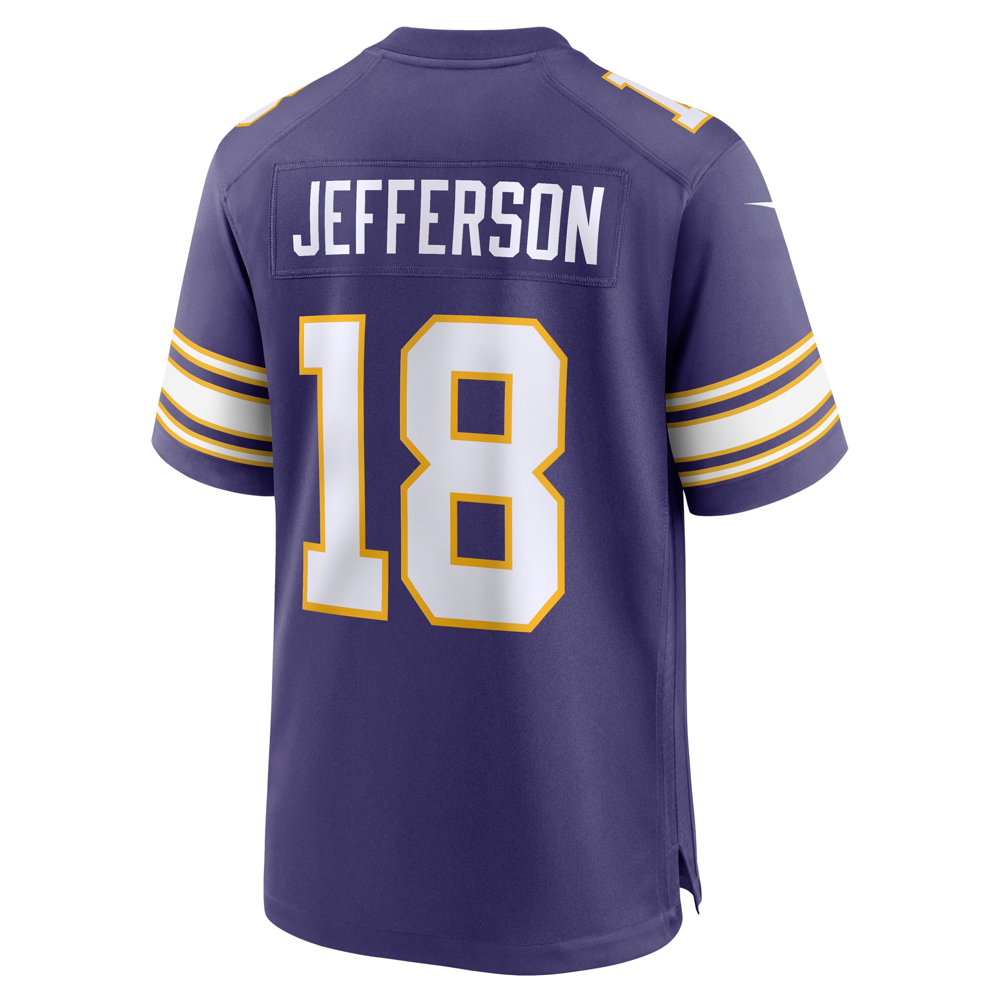 Justin Jefferson Minnesota Vikings Nike Classic Player Game Jersey - Purple - vstockx