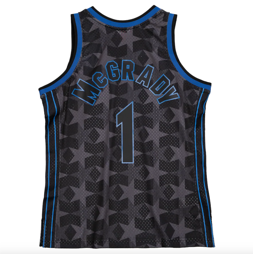 Men's Tracy McGrady Orlando Magic Mitchell & Ness 2000-01 Hardwood Classics Reload 2.0 Swingman Jersey - Black - vstockx
