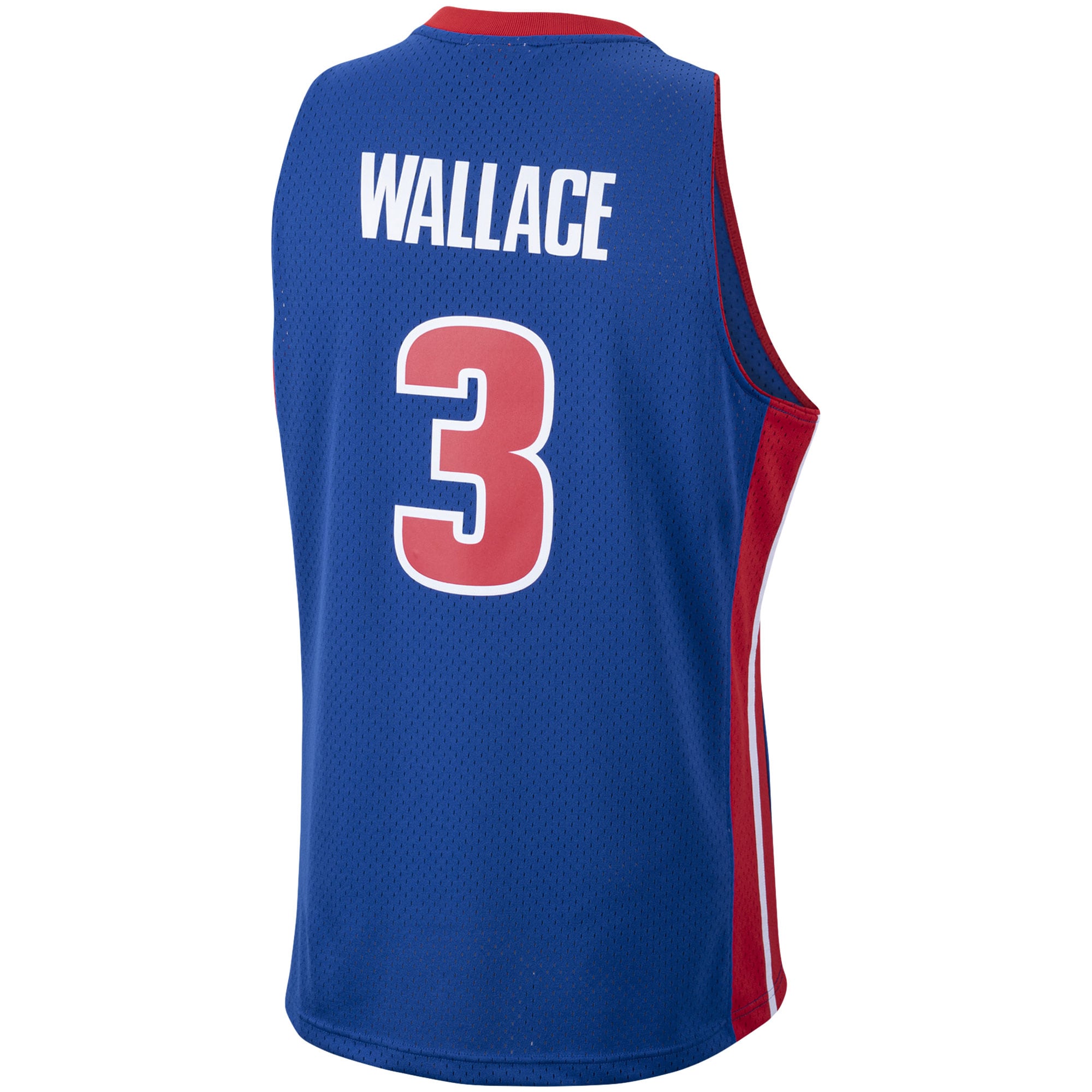 Ben Wallace Detroit Pistons Mitchell & Ness Hardwood Classics Swingman Jersey - Royal - vstockx