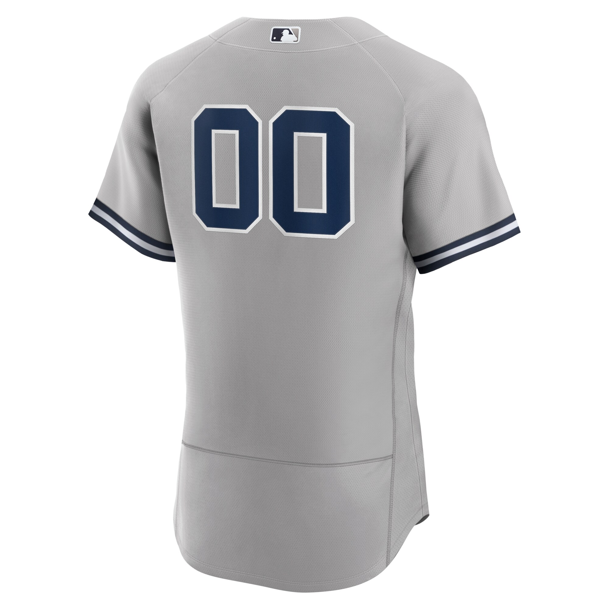 New York Yankees Nike Road Authentic Custom Jersey - Gray - vstockx