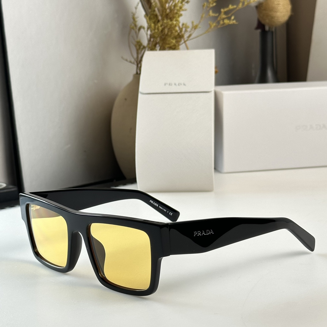 sunglasses Prada SPR19W-F Size:52-21-145 - vstockx