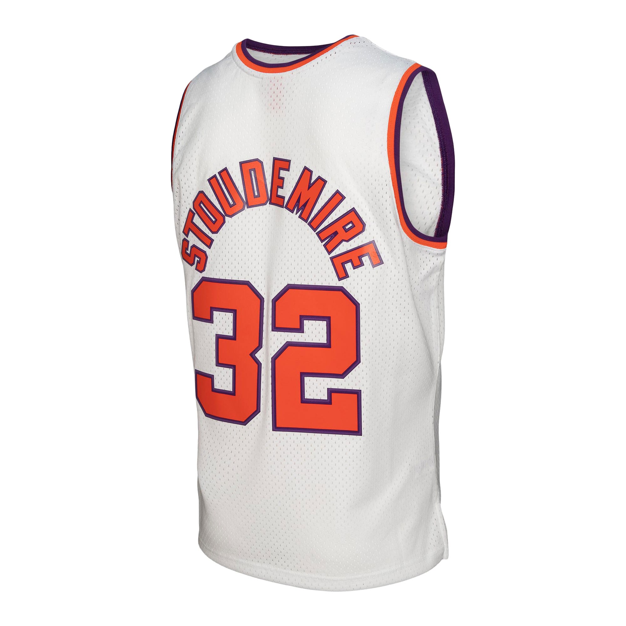 Amar'e Stoudemire Phoenix Suns Mitchell & Ness 2001/02 Hardwood Classics Swingman Jersey - White - vstockx