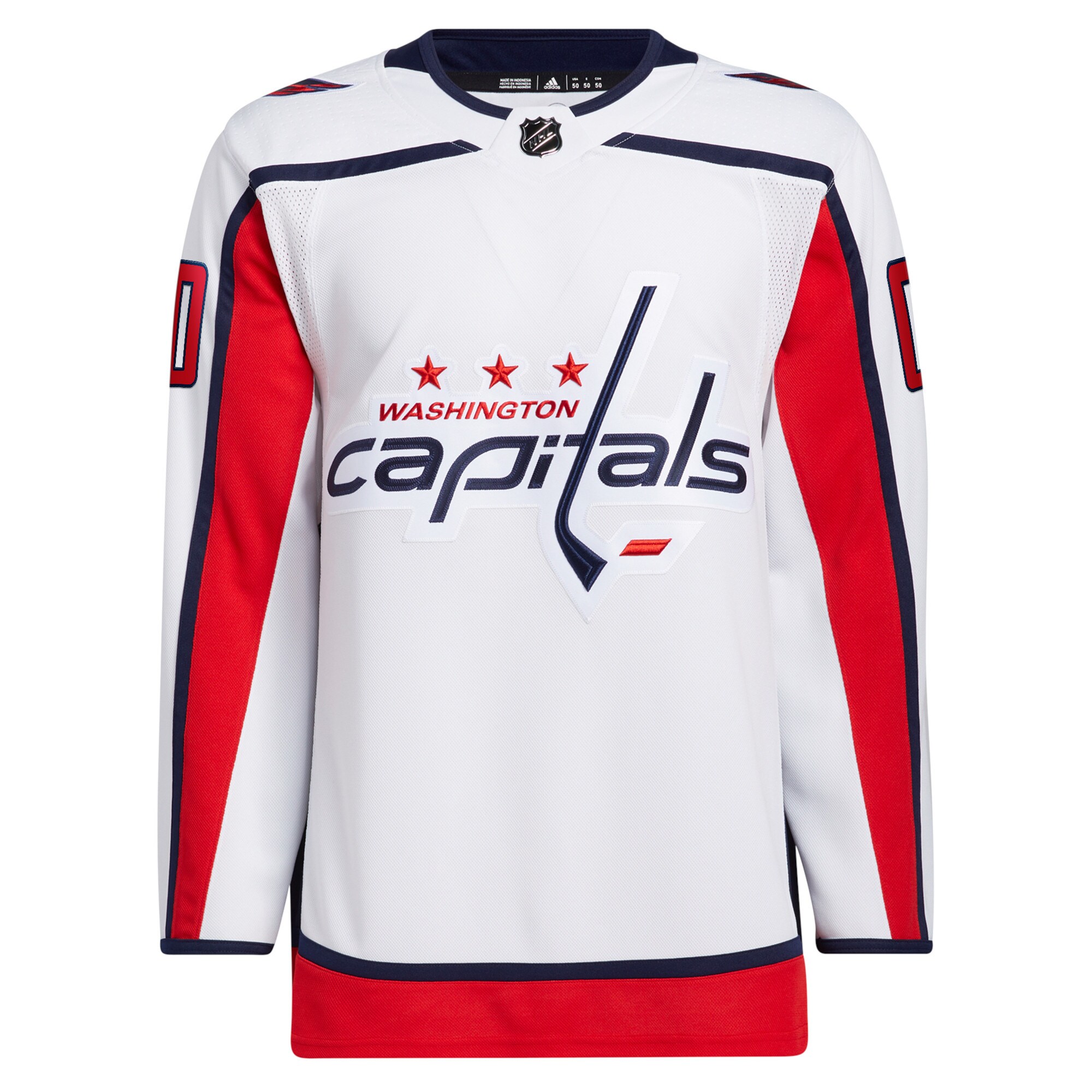 Washington Capitals adidas Away Primegreen Authentic Pro Custom Jersey - White - vstockx