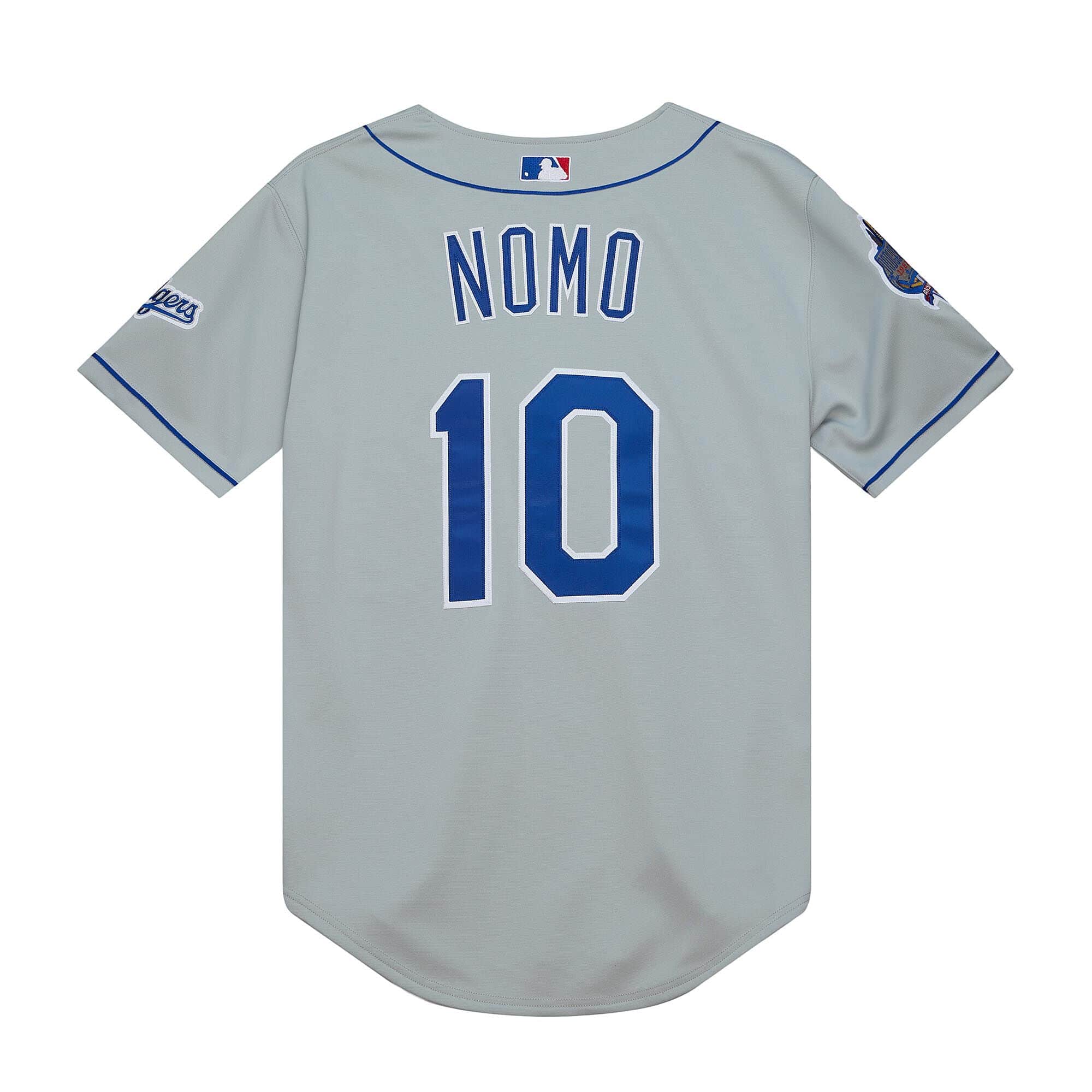 Authentic Hideo Nomo Los Angeles Dodgers Road 2002 Jersey - vstockx