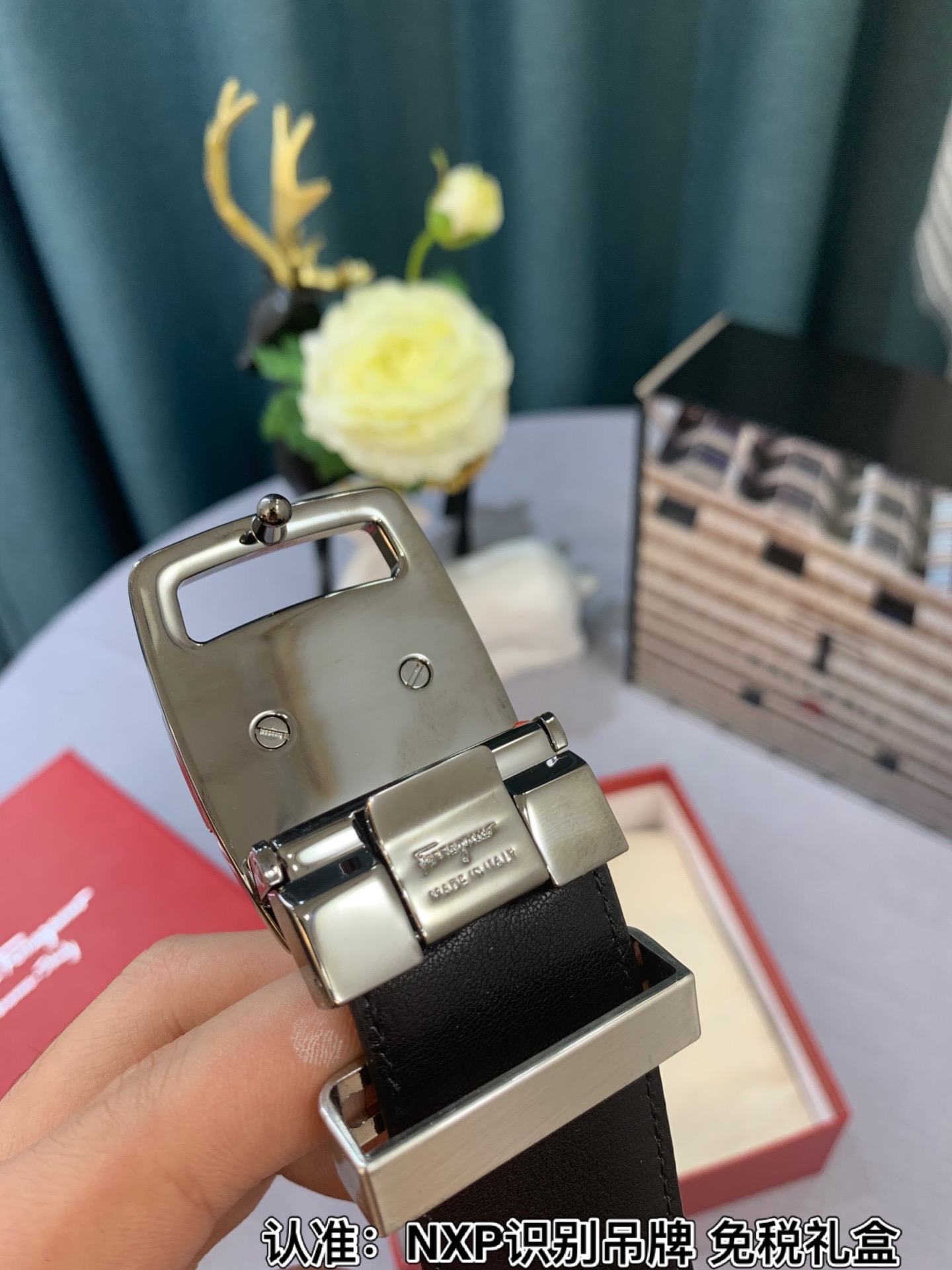 Streetwear Belt Ferragamo 319148 size:3.5cm - vstockx