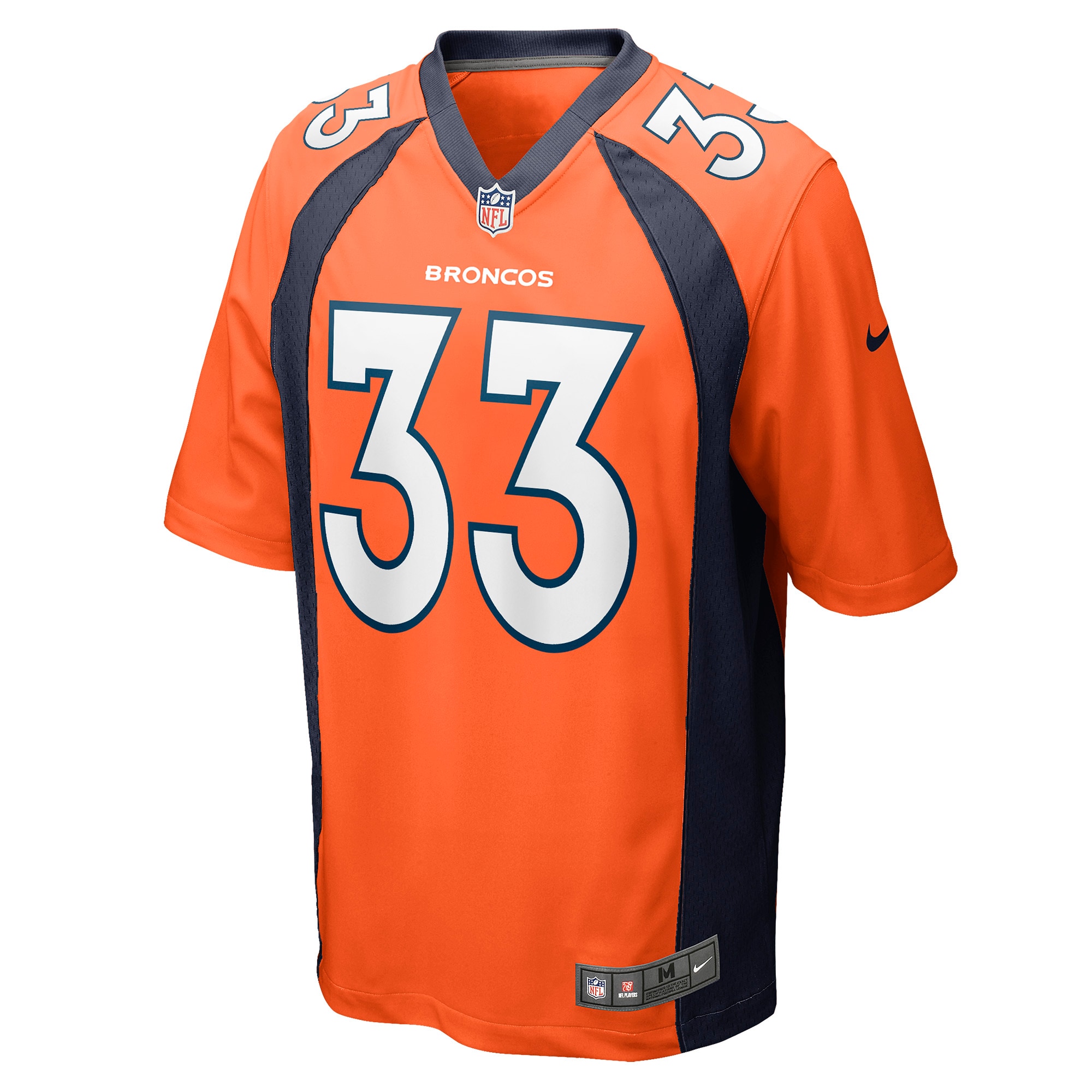Javonte Williams Denver Broncos Nike Player Game Jersey - Orange - vstockx