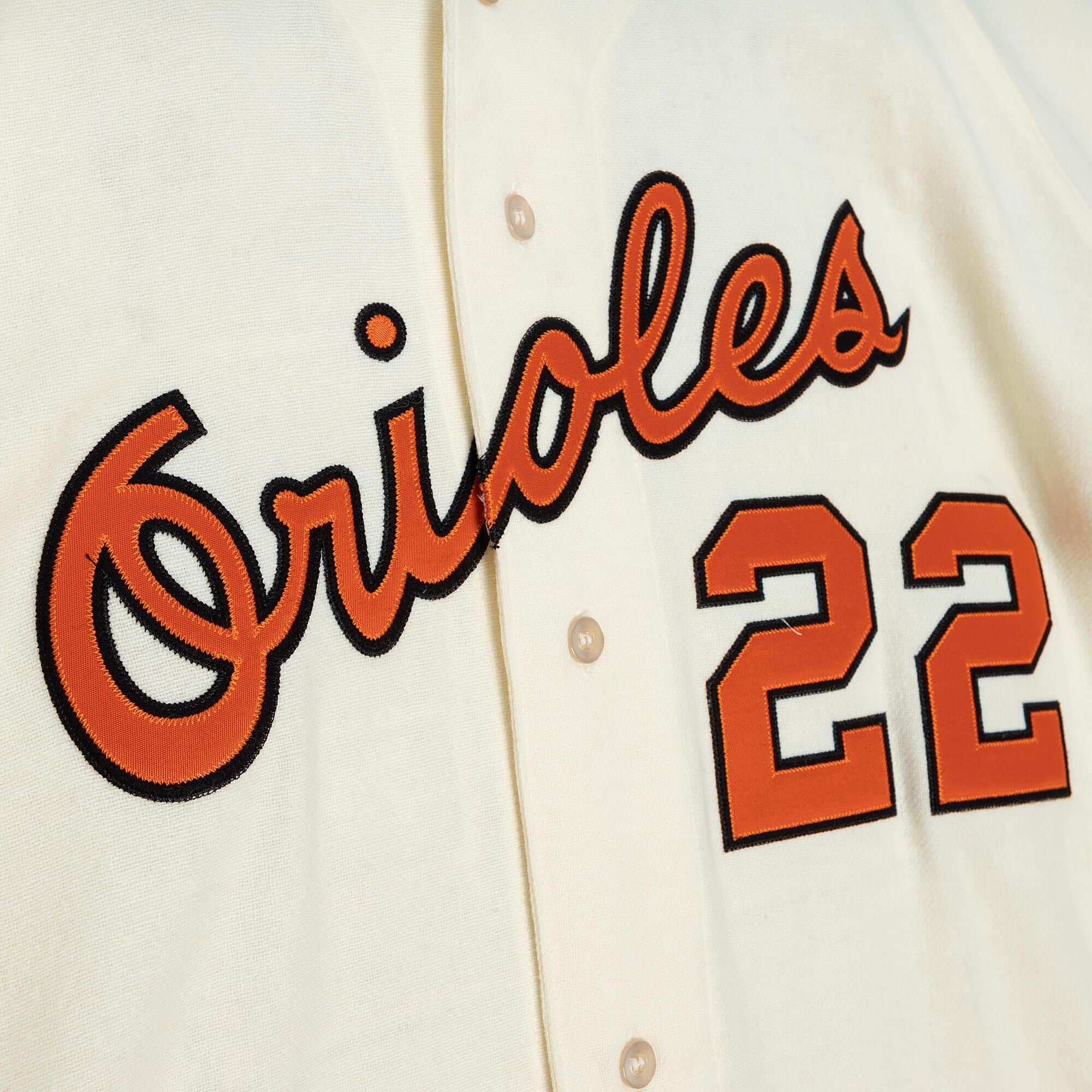 Authentic Jim Palmer Baltimore Orioles 1970 Wool Jersey - vstockx