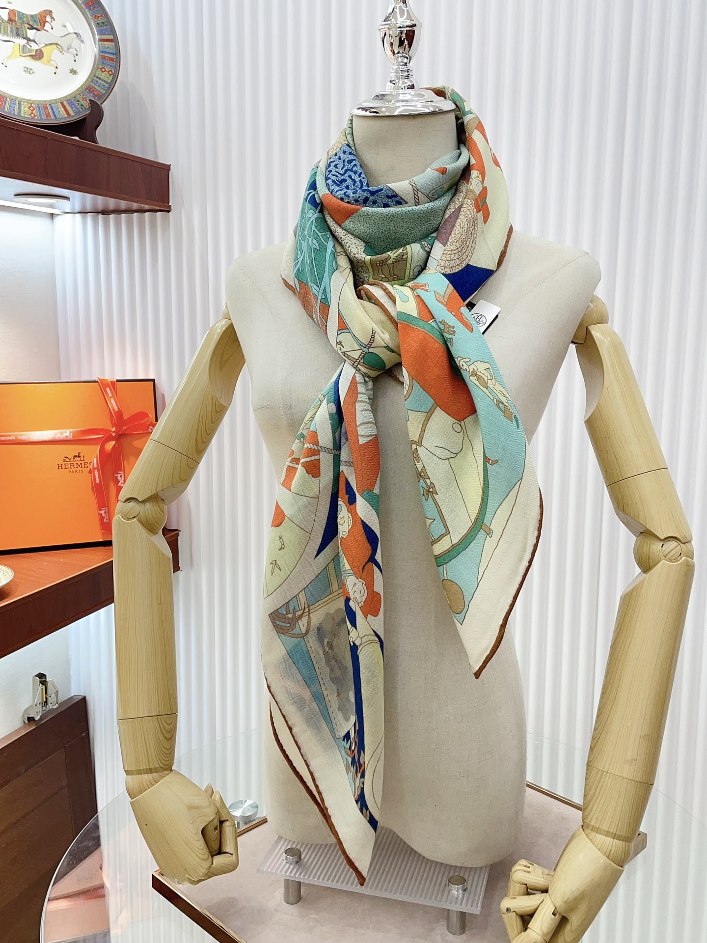 Streetwear Scarf Hermes 328796 SIZE:140cm*140cm - vstockx