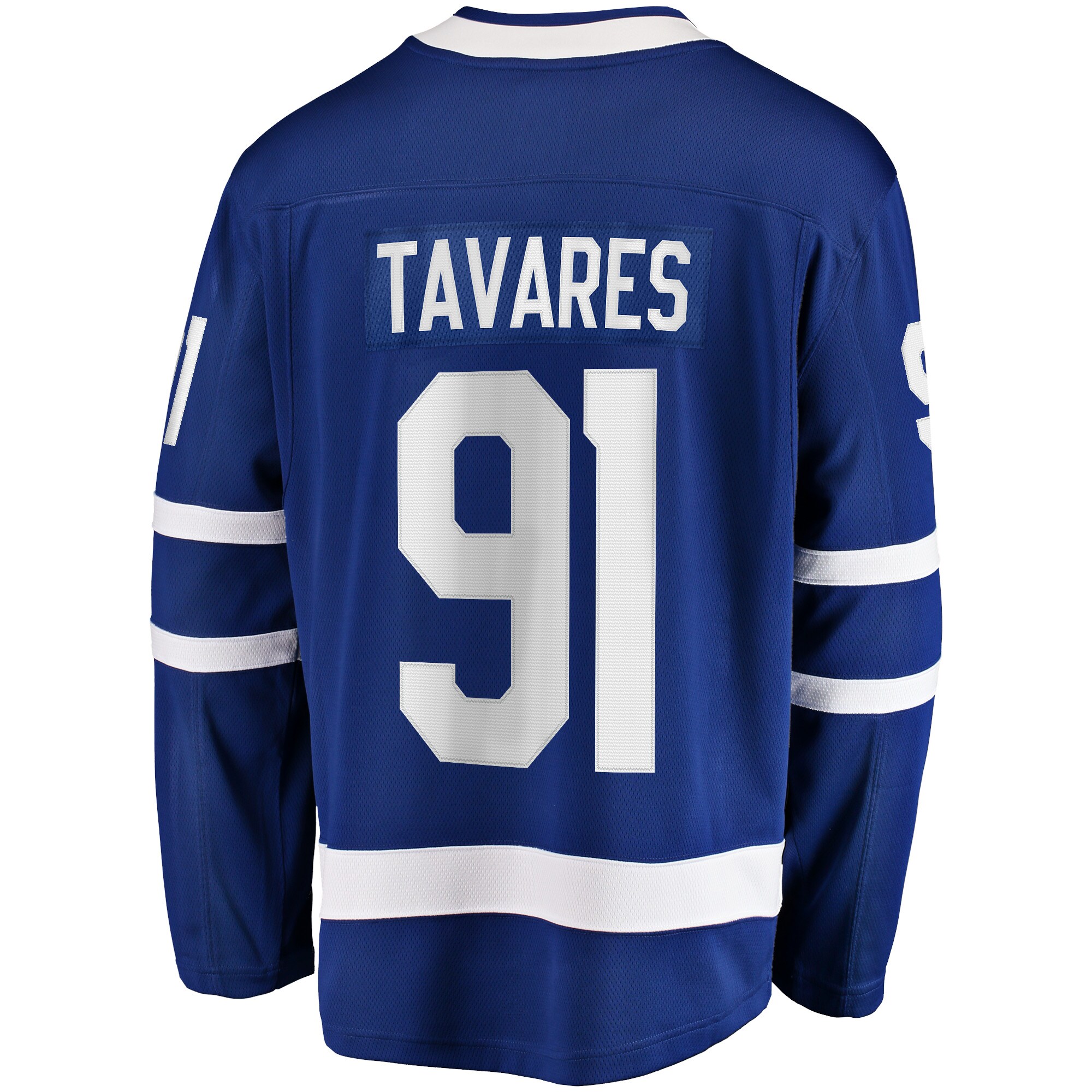 John Tavares Toronto Maple Leafs Fanatics Branded Home Captain Premier Breakaway Player Jersey - Blue - vstockx