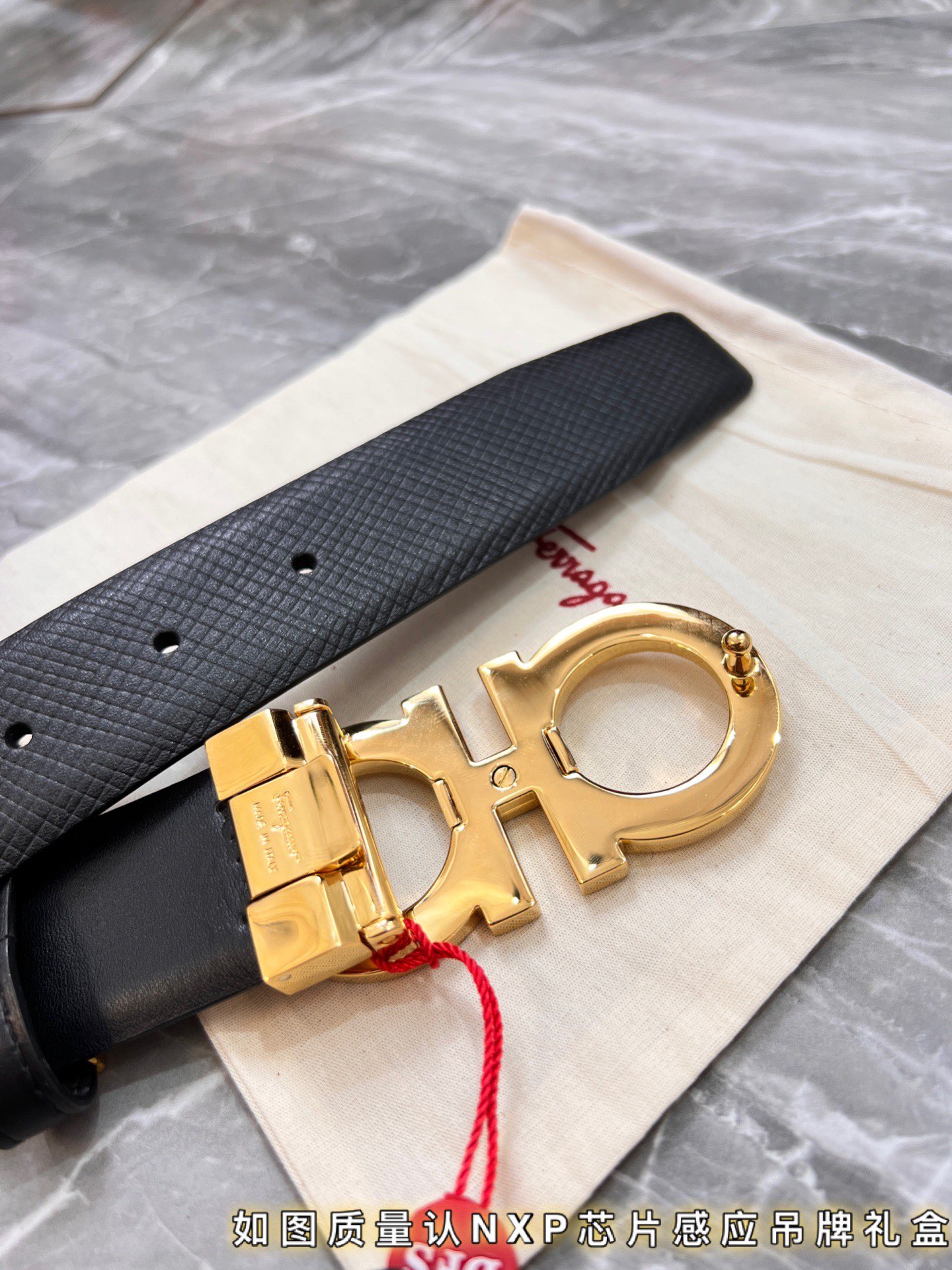Streetwear Belt Ferragamo 319840 size:3.5cm - vstockx
