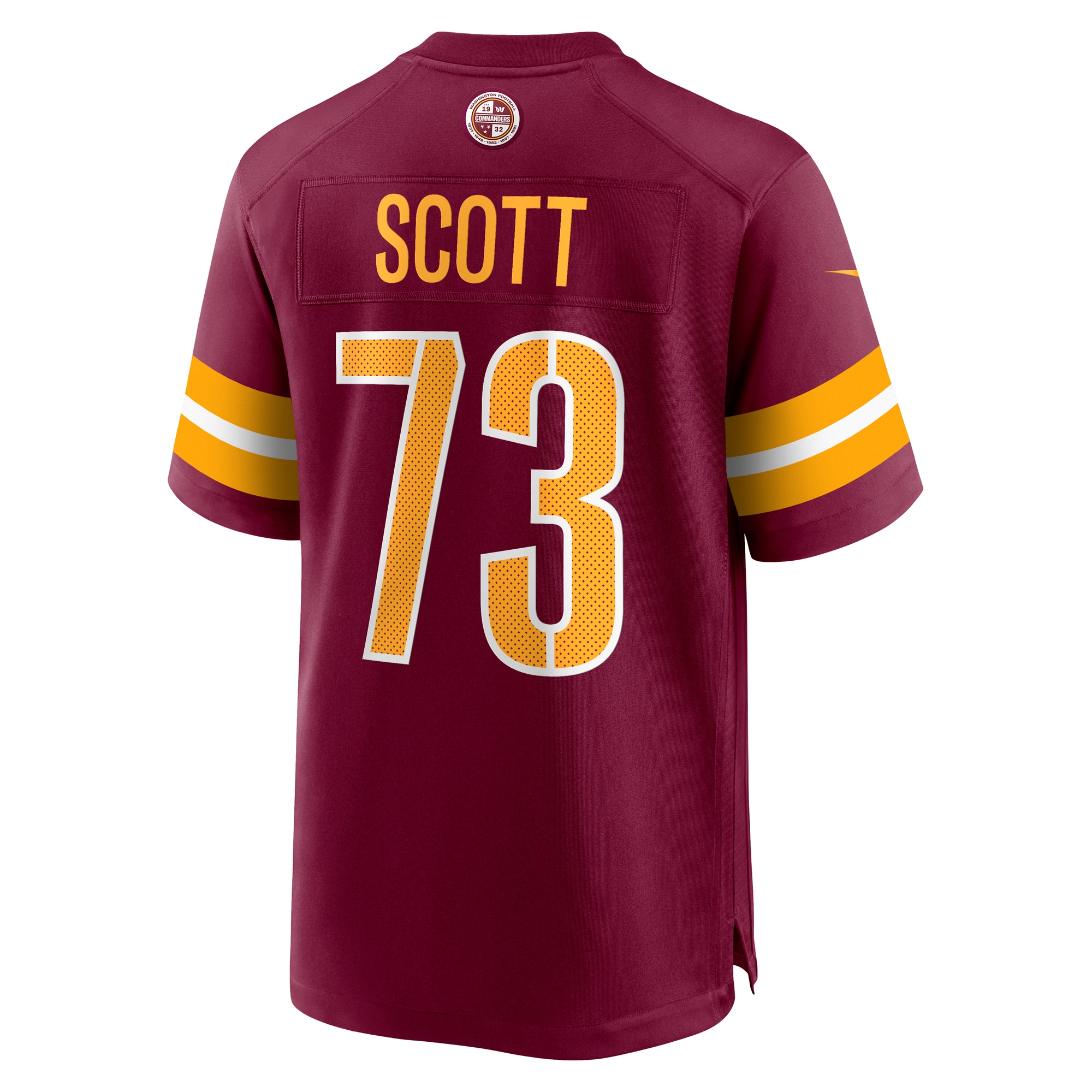 Trent Scott Washington Commanders Nike Game Jersey - Burgundy - vstockx