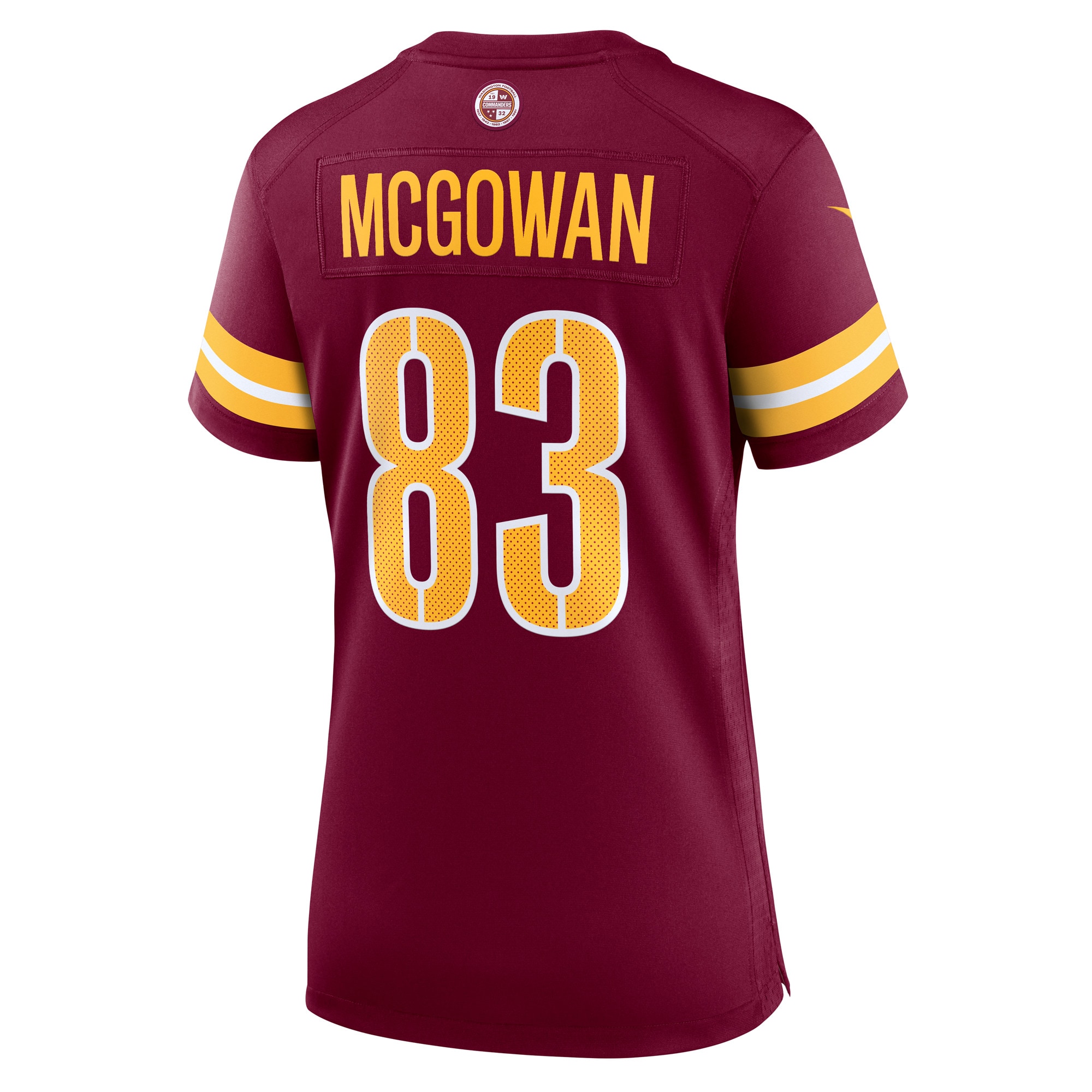 Kyric Mcgowan Washington Commanders Nike Women's Player Game Jersey - Burgundy - vstockx