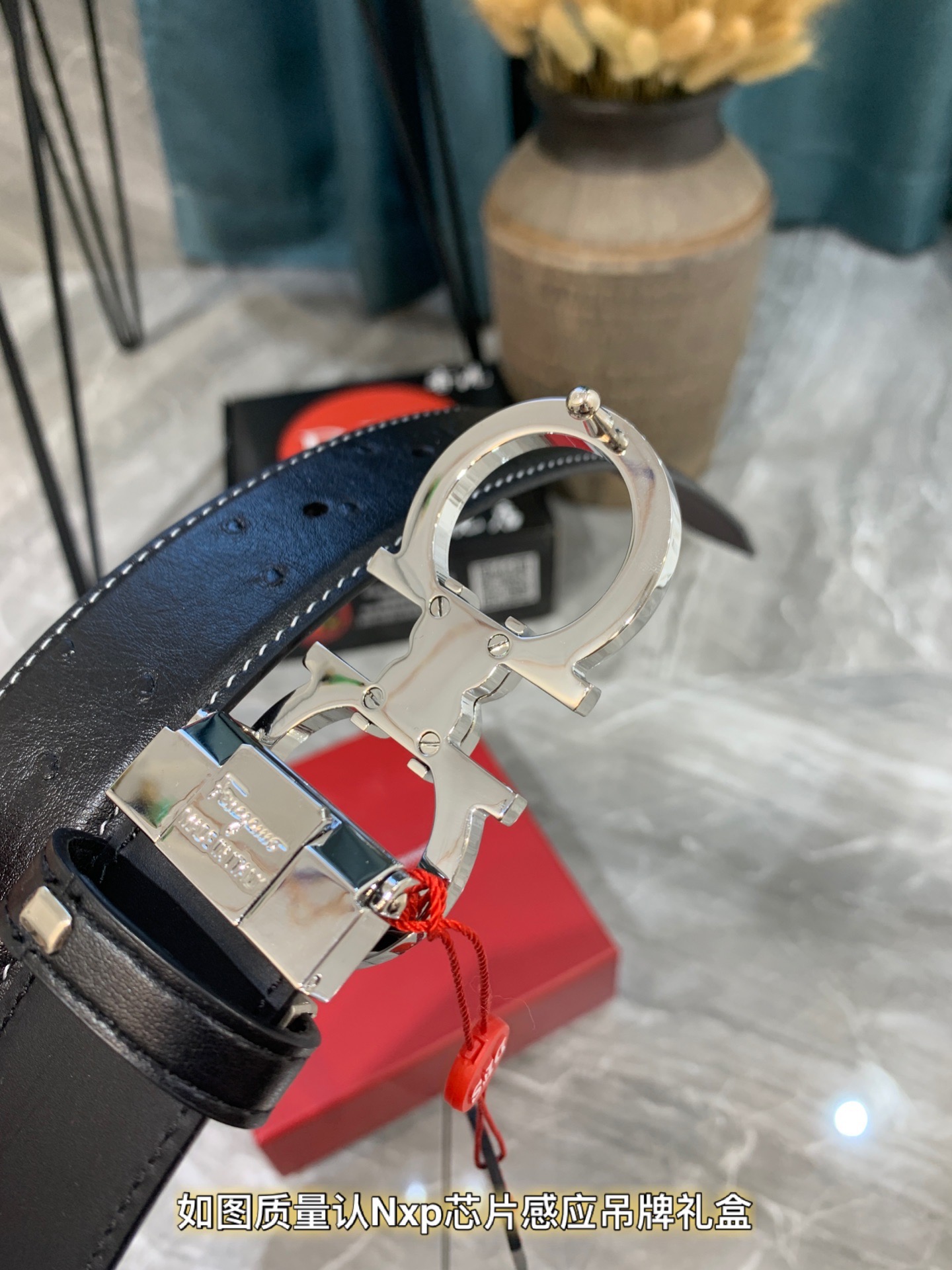 Streetwear Belt Ferragamo 319377 size:3.5cm - vstockx