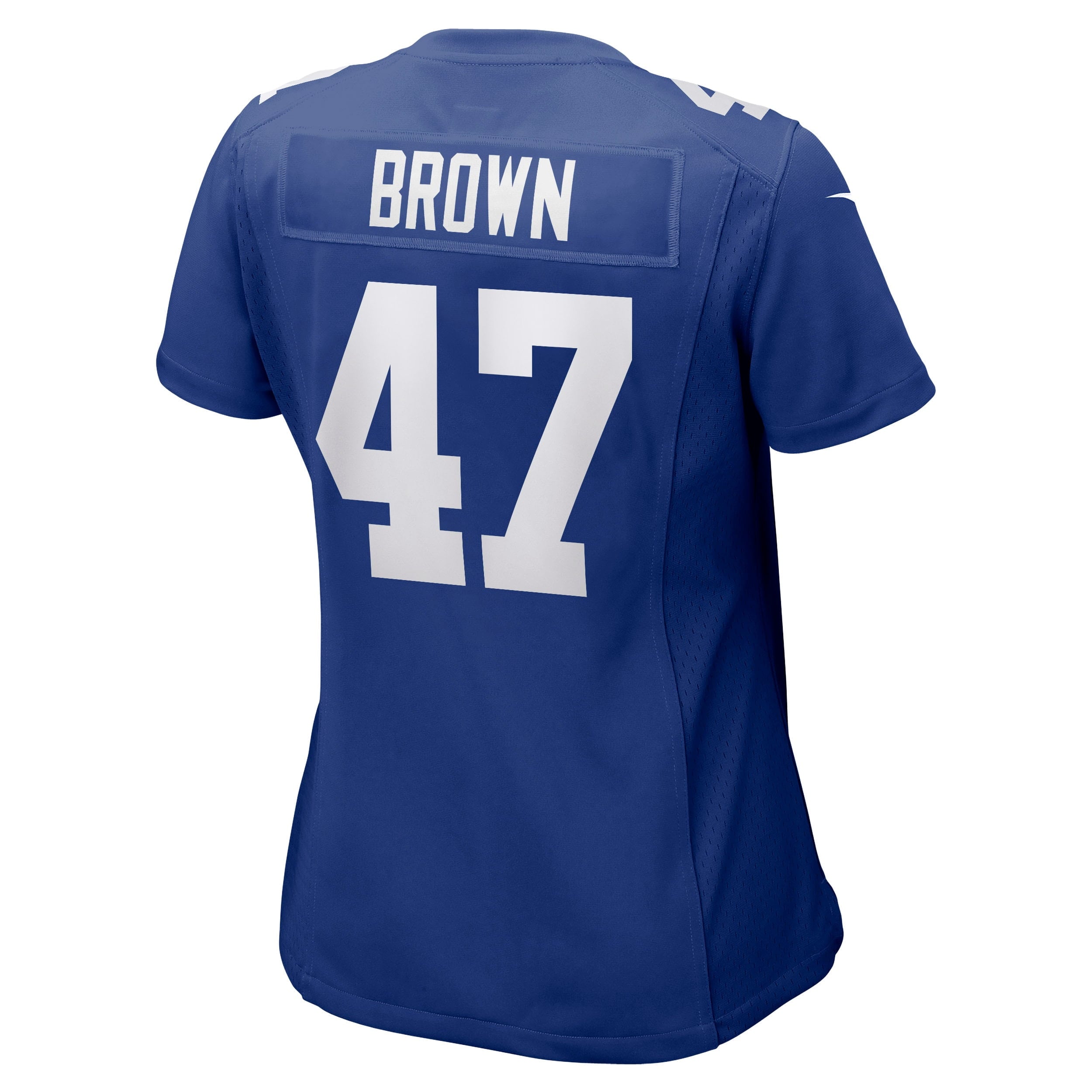 Women's Nike Cam Brown Royal New York Giants Game Jersey - vstockx