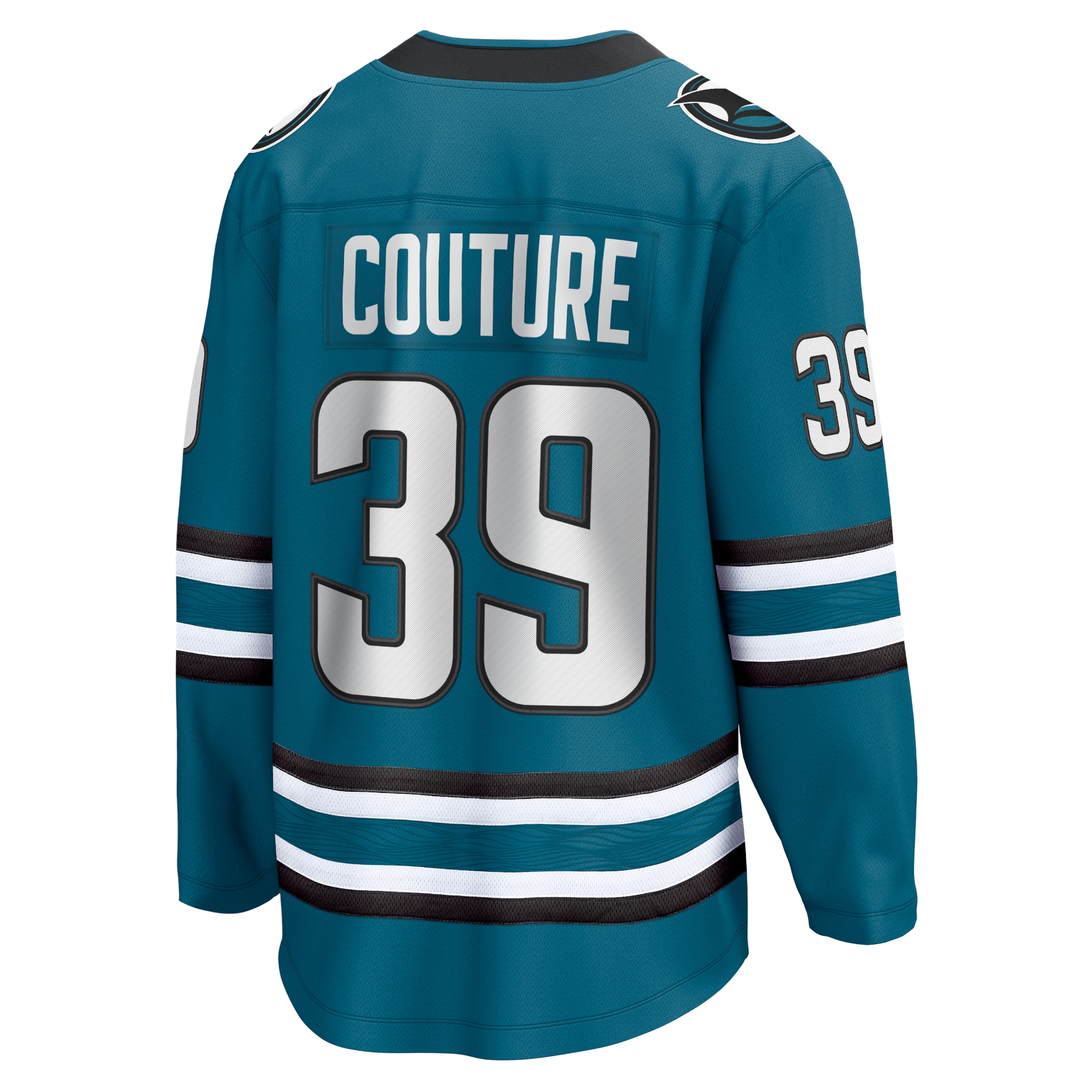 Logan Couture San Jose Sharks Fanatics Branded Home Premier Breakaway Player Jersey - Teal - vstockx