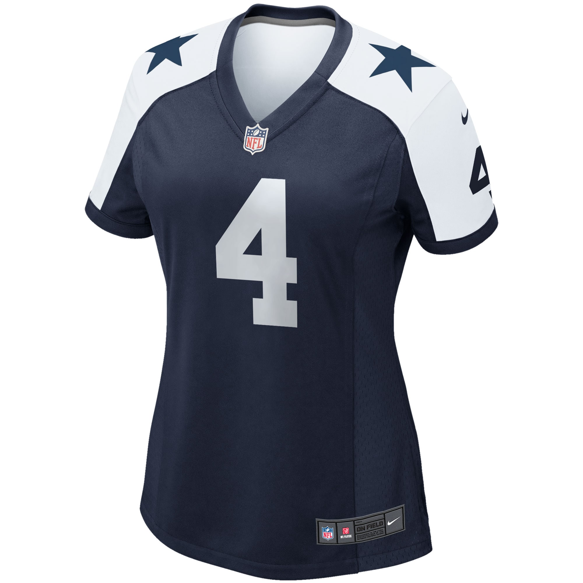 Dak Prescott Dallas Cowboys Nike Women's Alternate Game Team Jersey - Navy - vstockx