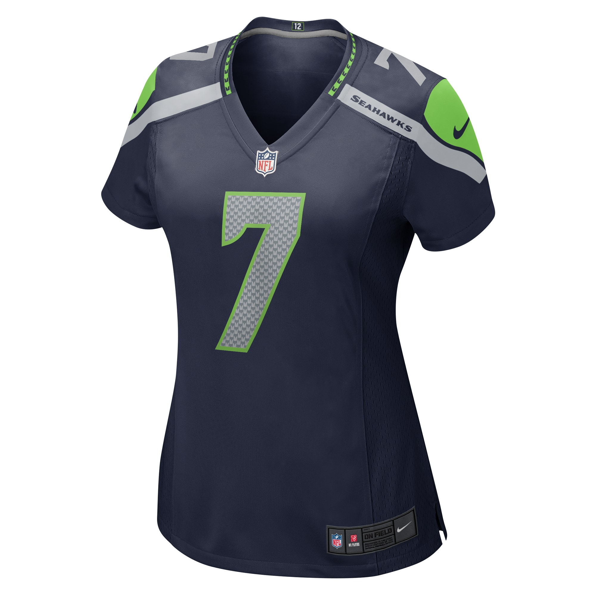 Geno Smith Seattle Seahawks Nike Women's Player Jersey - Navy - vstockx