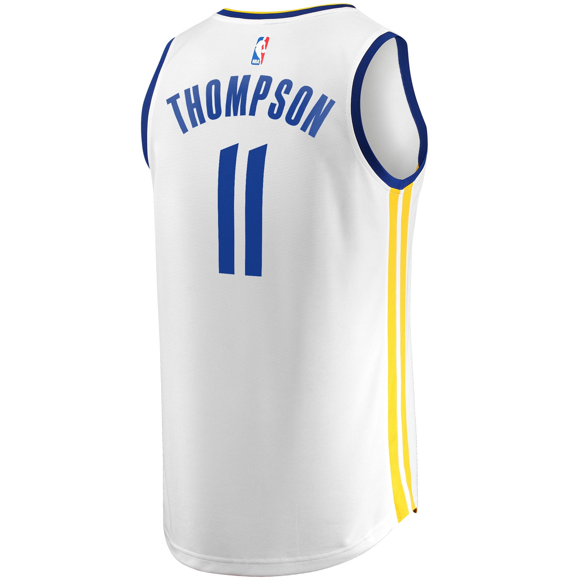 Men's Fanatics Branded Klay Thompson White Golden State Warriors 2022/23 Fast Break Replica Player Jersey - Association - vstockx