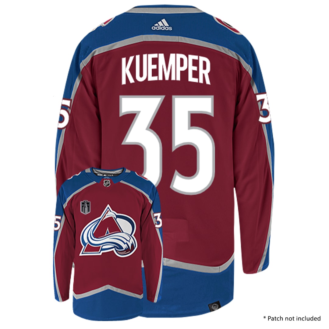 Darcy Kuemper Colorado Avalanche Adidas Primegreen Authentic NHL Hockey Jersey - vstockx