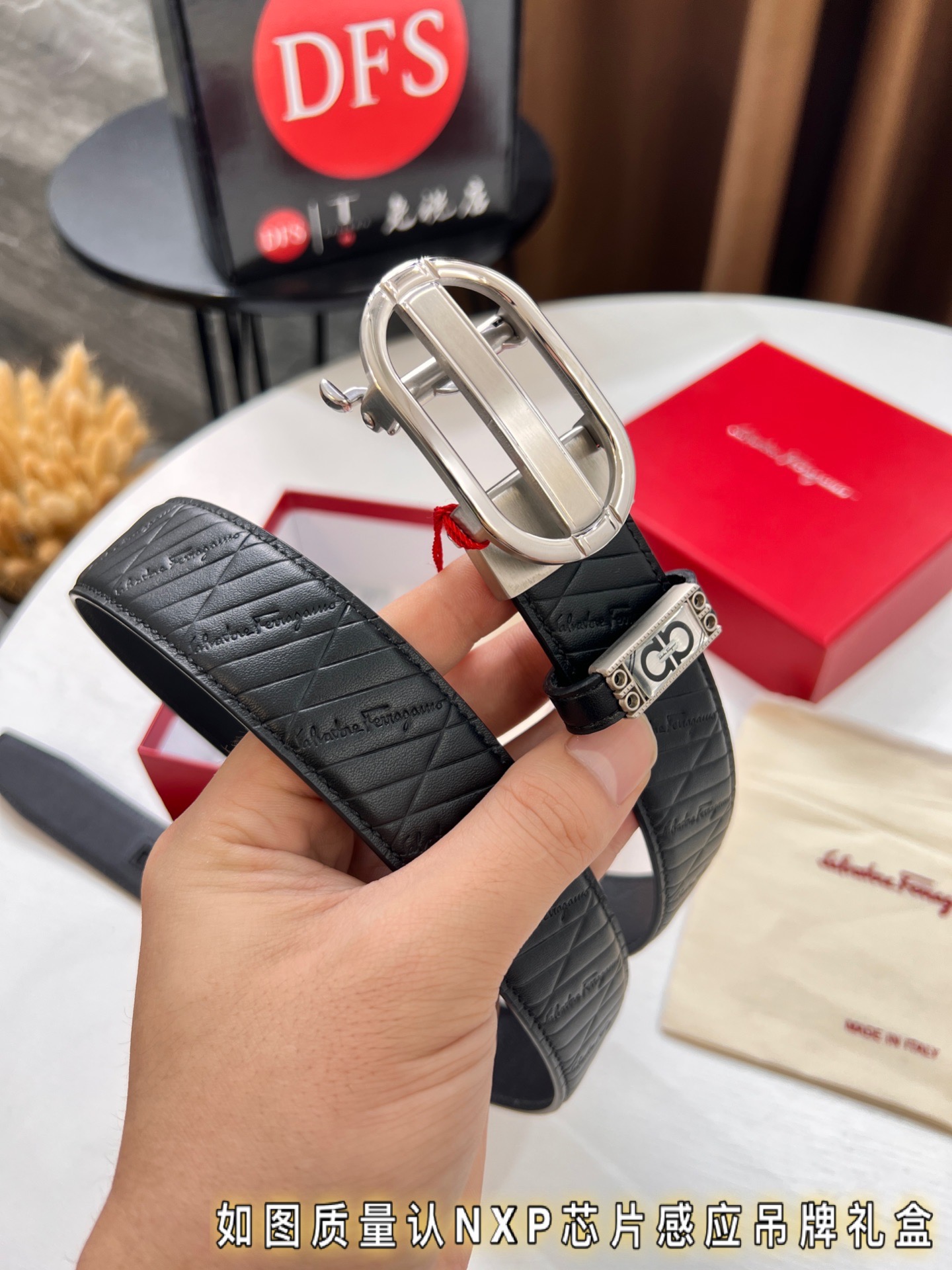 Streetwear Belt Ferragamo 319712 size:3.5cm - vstockx