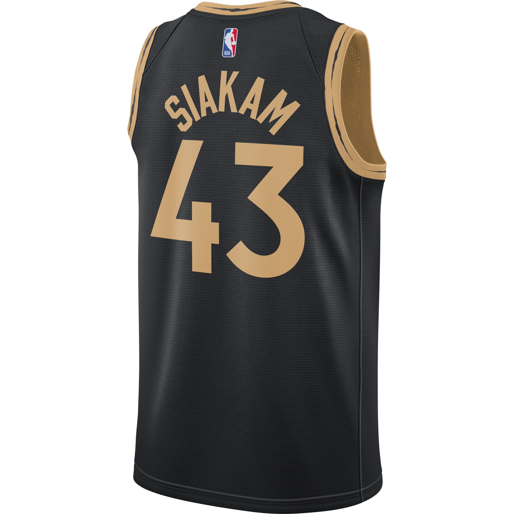 Pascal Siakam Toronto Raptors Nike 2020/21 Swingman Jersey Black - City Edition - vstockx