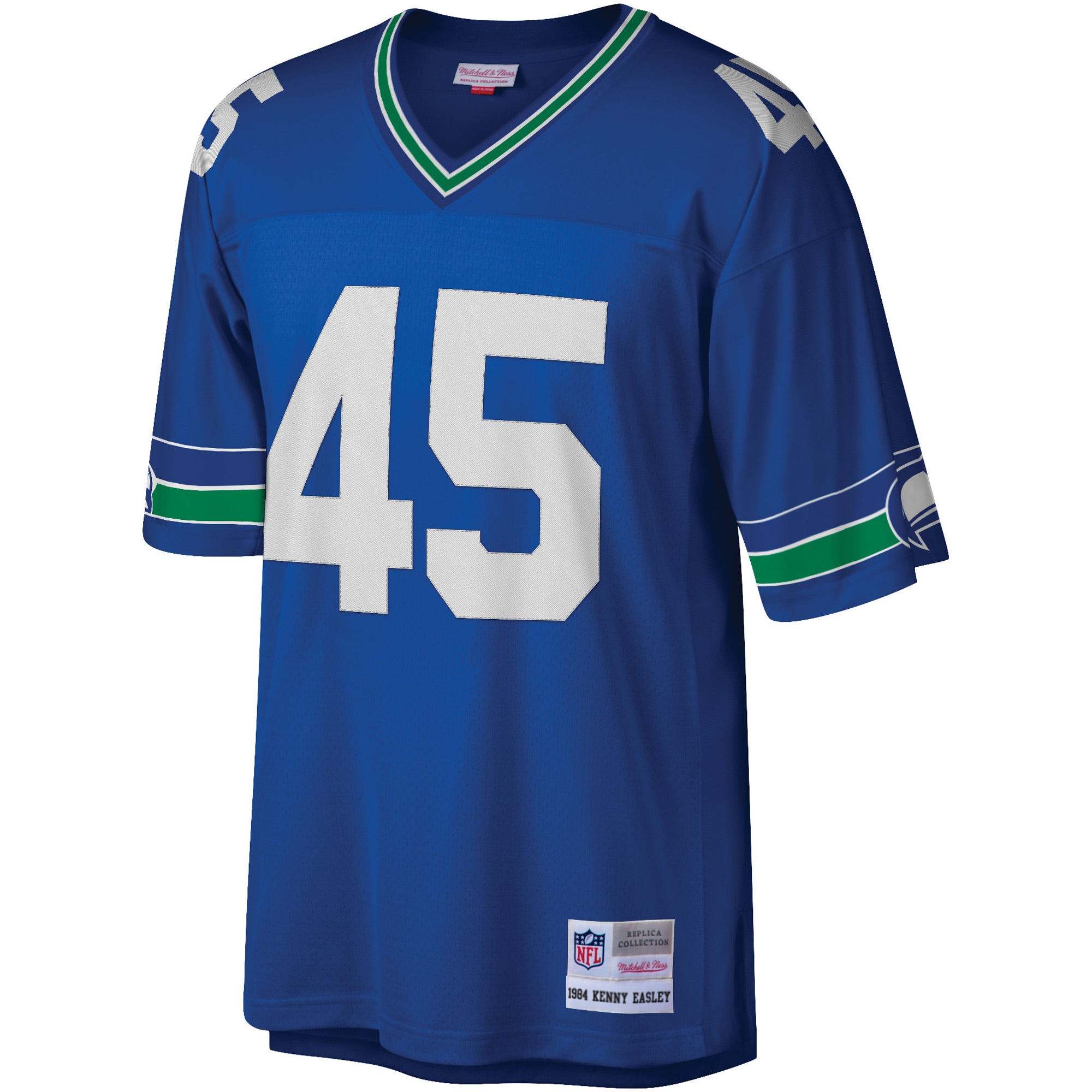 Kenny Easley Seattle Seahawks Mitchell & Ness Legacy Replica Jersey - Royal - vstockx