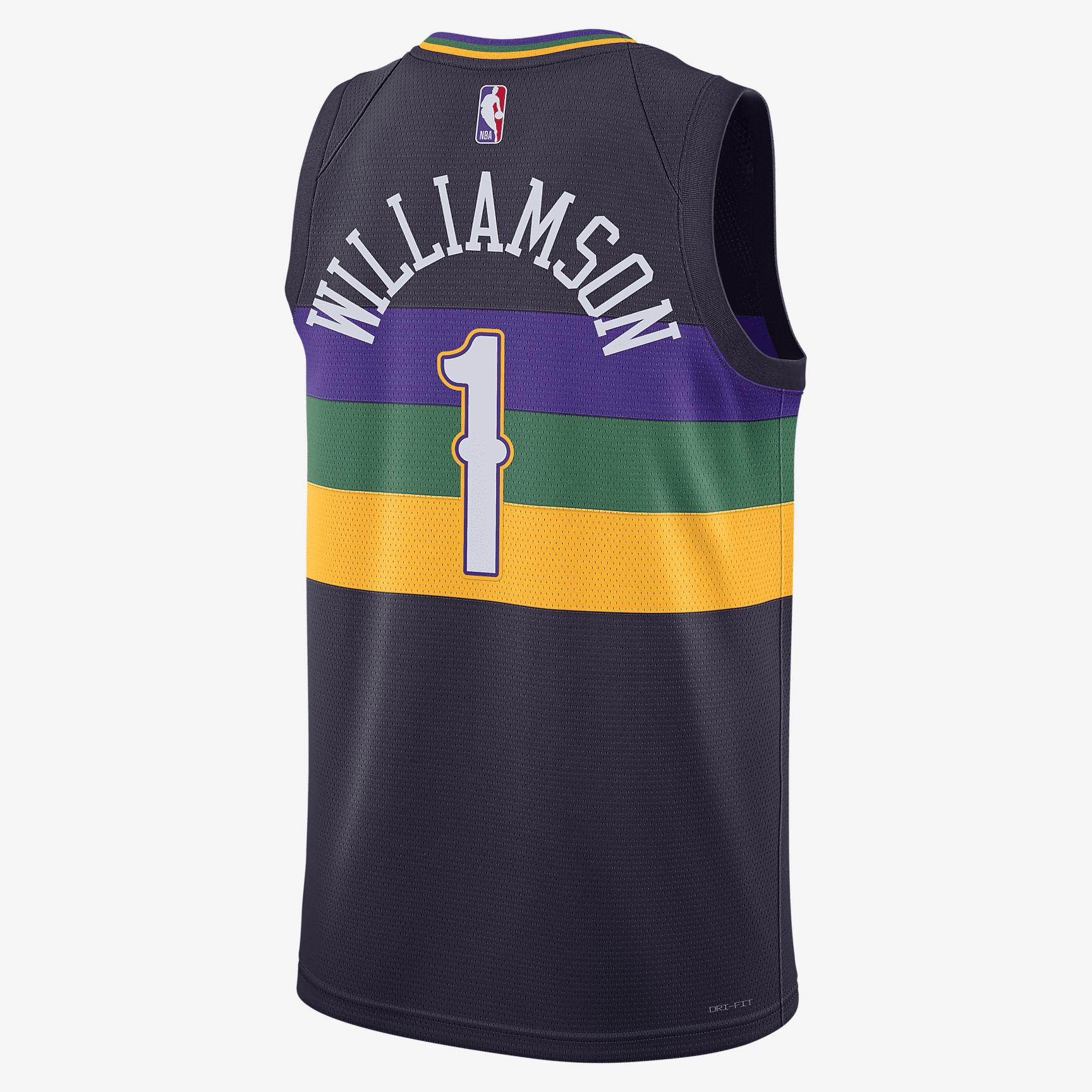 Zion Williamson New Orleans Pelicans City Edition Nike Dri-FIT NBA Swingman Jersey - Purple Dynasty - vstockx