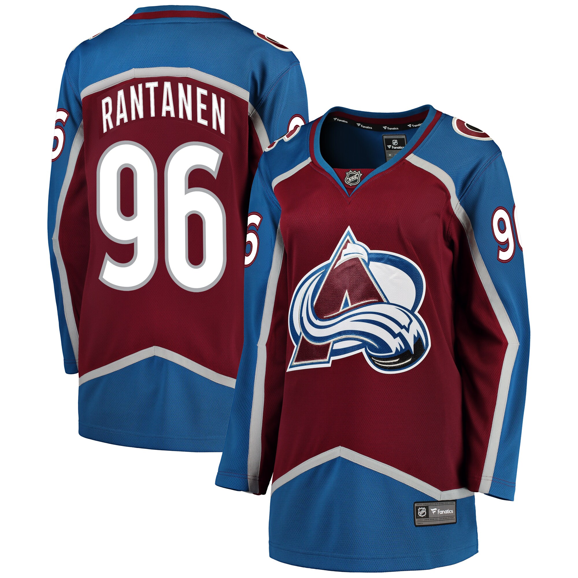 Mikko Rantanen Colorado Avalanche Fanatics Branded Women's Breakaway Player Jersey - Burgundy - vstockx