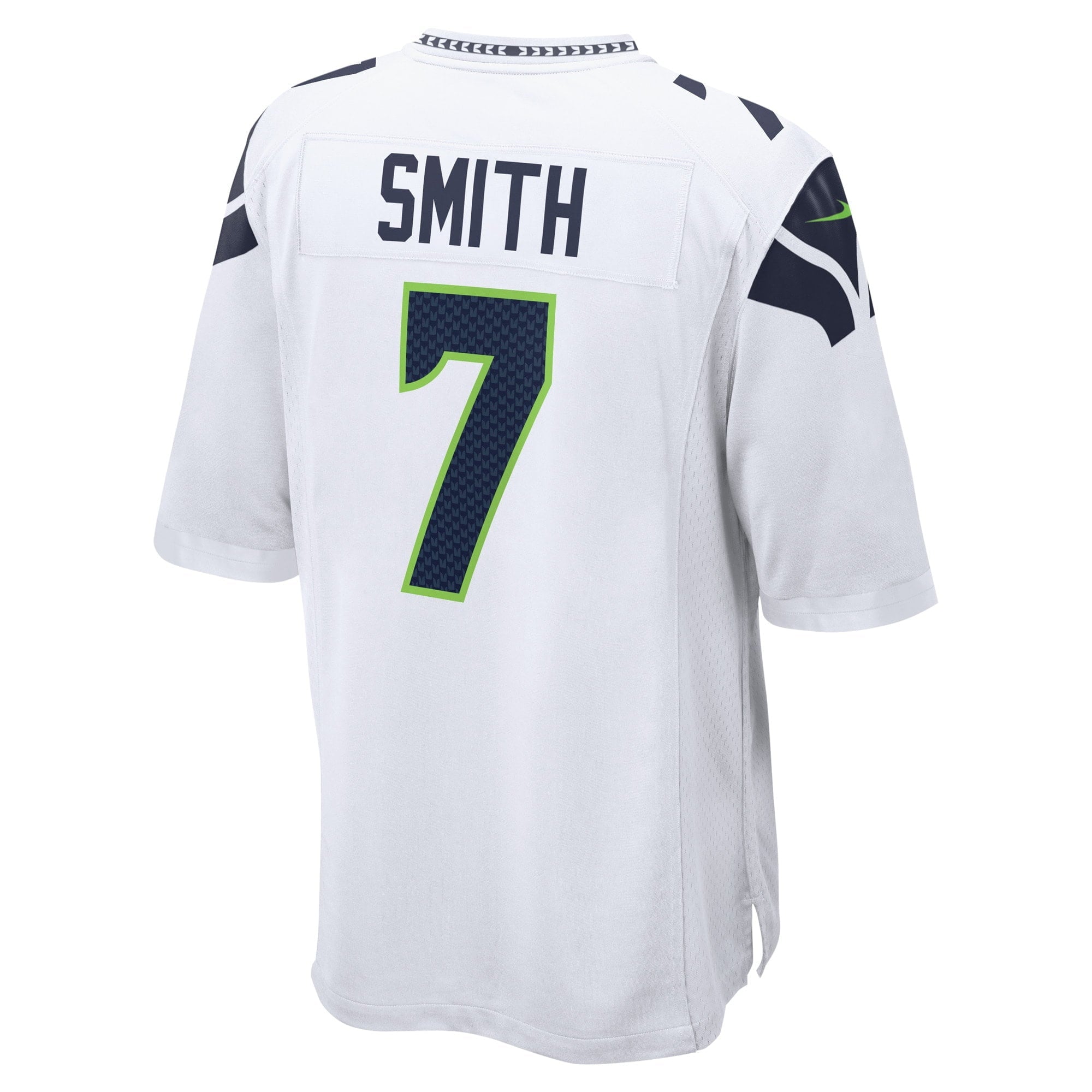 Men's Nike Geno Smith White Seattle Seahawks Game Player Jersey - vstockx