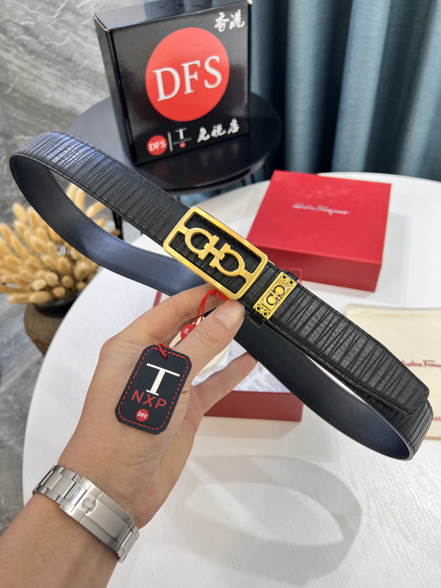 Streetwear Belt Ferragamo 319671 size:3.5cm - vstockx