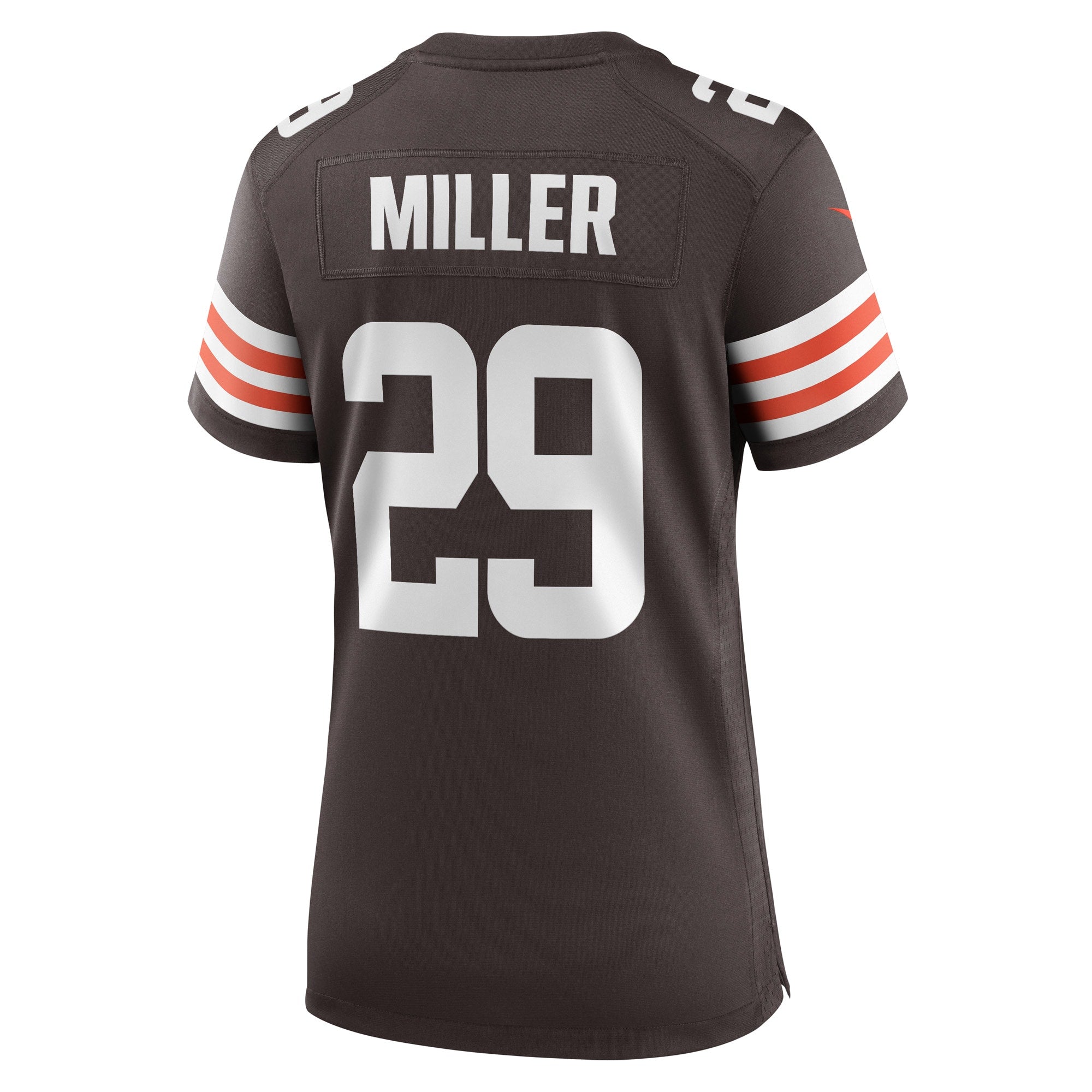 Women's Nike Herb Miller Brown Cleveland Browns Game Player Jersey - vstockx