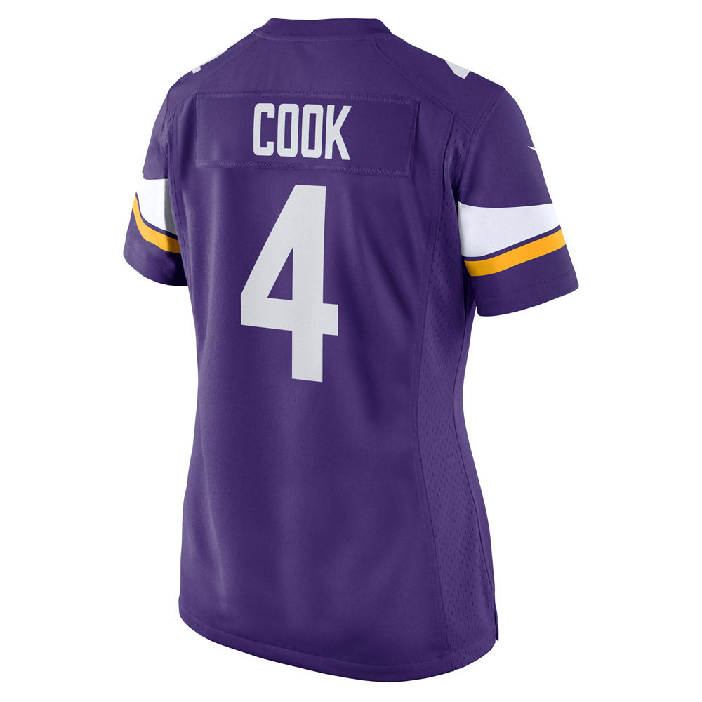 Women's Minnesota Vikings Dalvin Cook Game Jersey Purple - vstockx