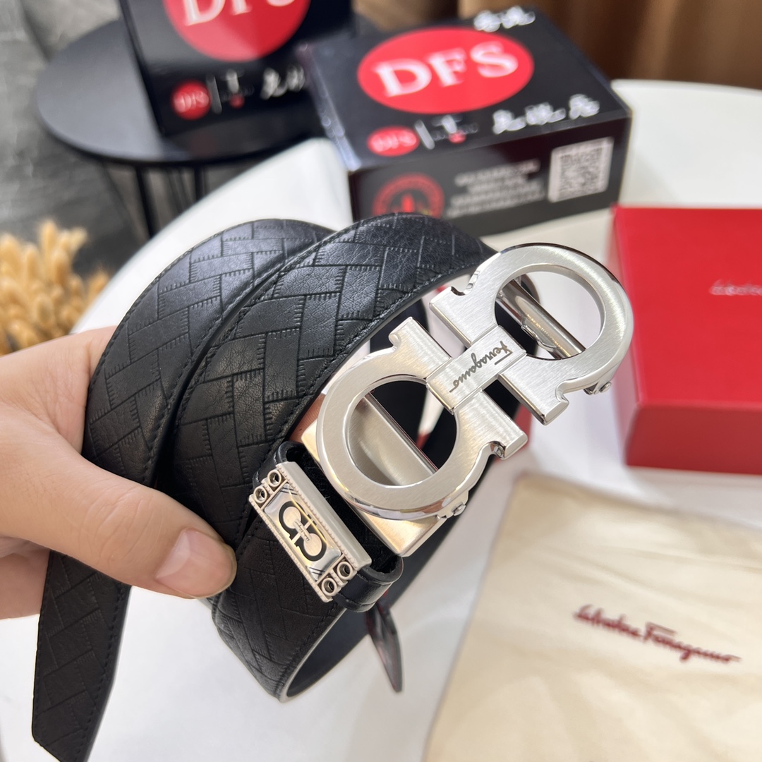 Streetwear Belt Ferragamo 320204 size:3.5cm - vstockx