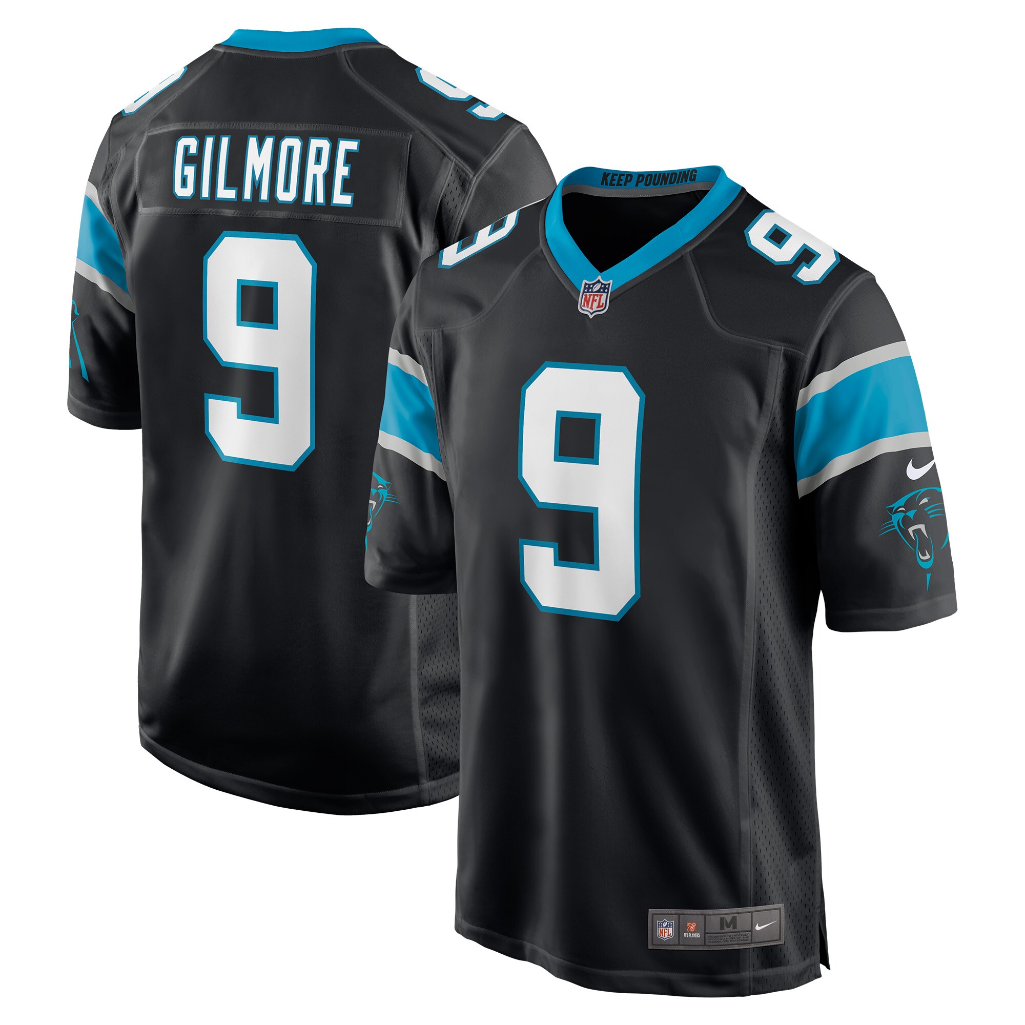 Stephon Gilmore Carolina Panthers Nike Game Jersey - Black - vstockx