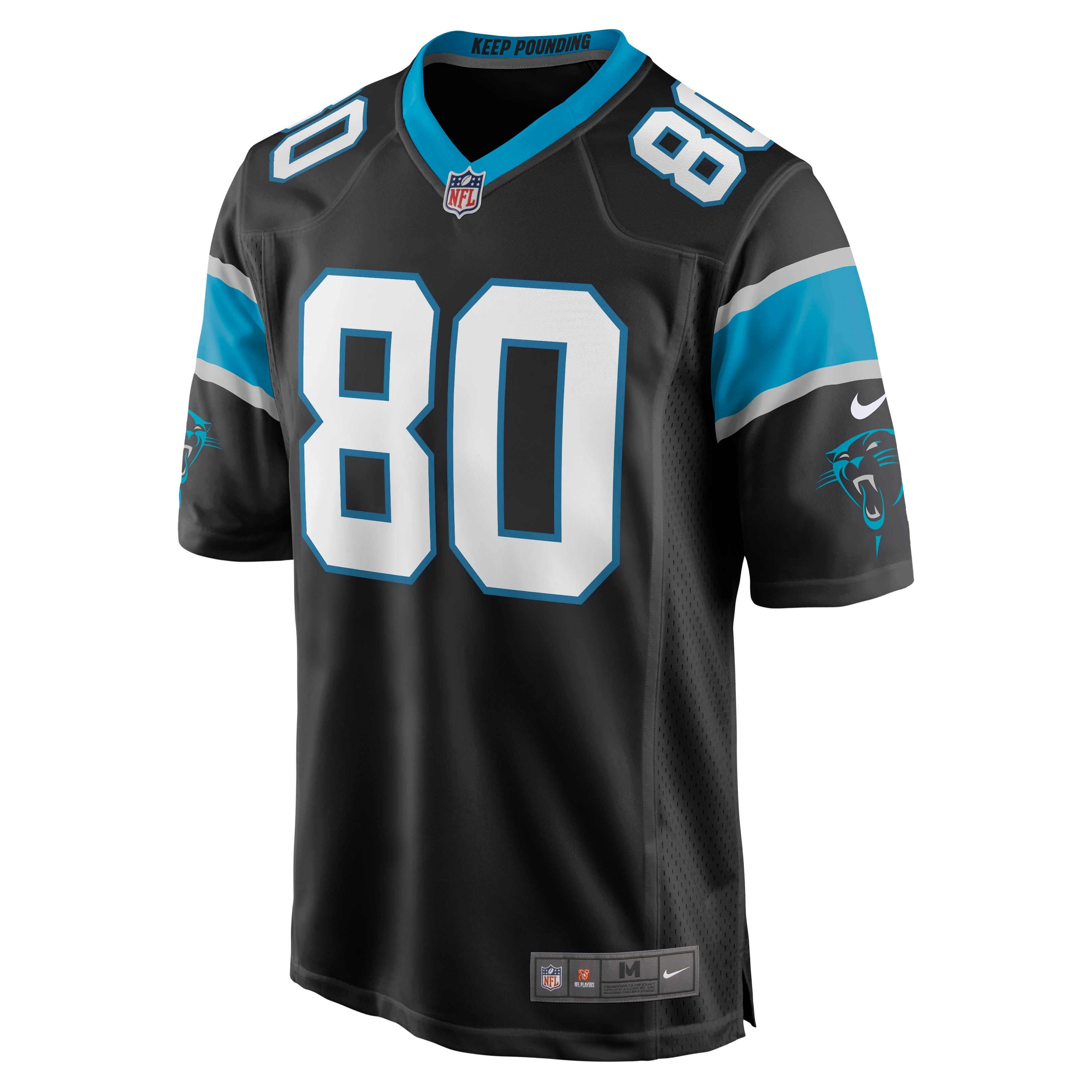 Ian Thomas Carolina Panthers Nike Game Jersey - Black - vstockx