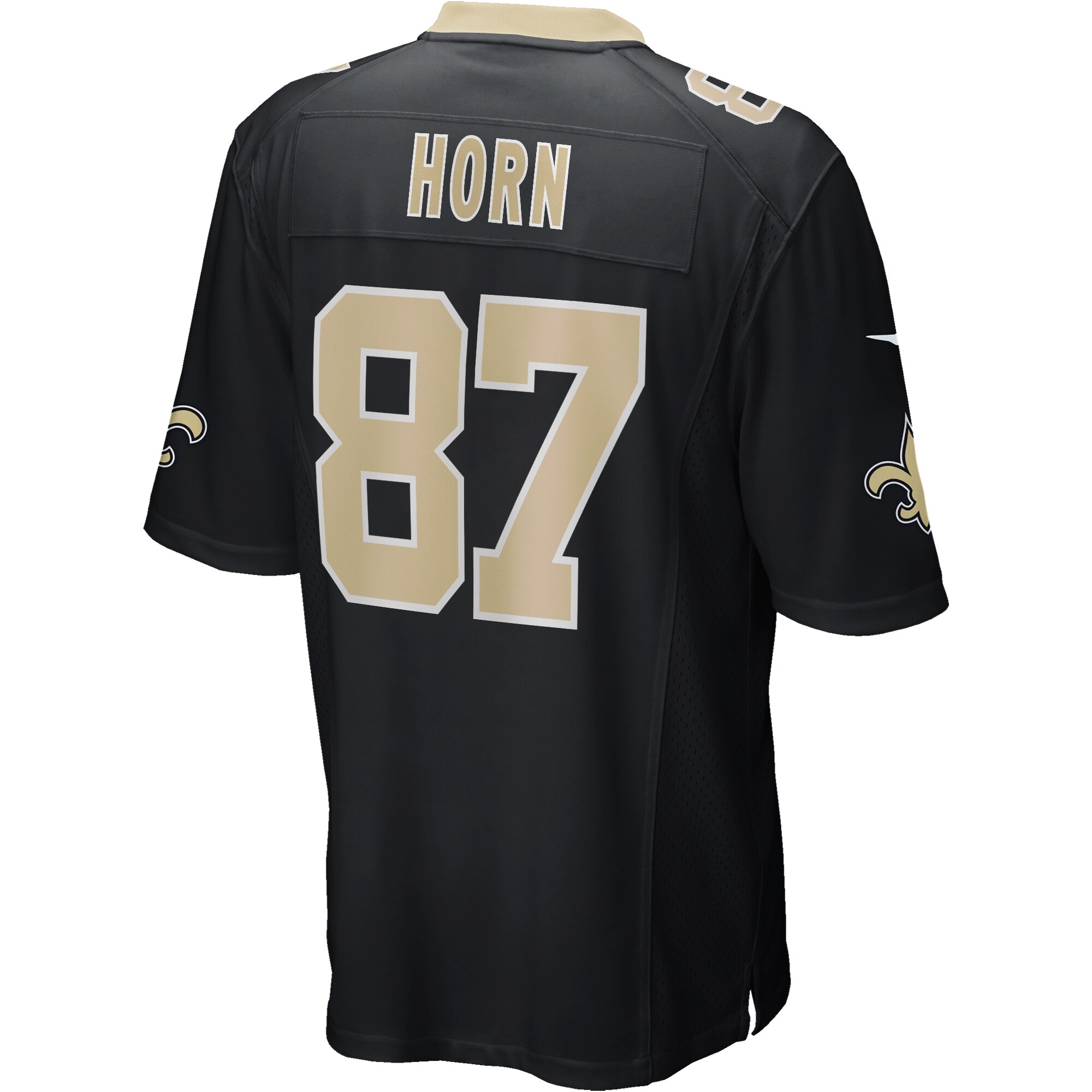 Joe Horn New Orleans Saints Nike Game Retired Player Jersey - Black - vstockx