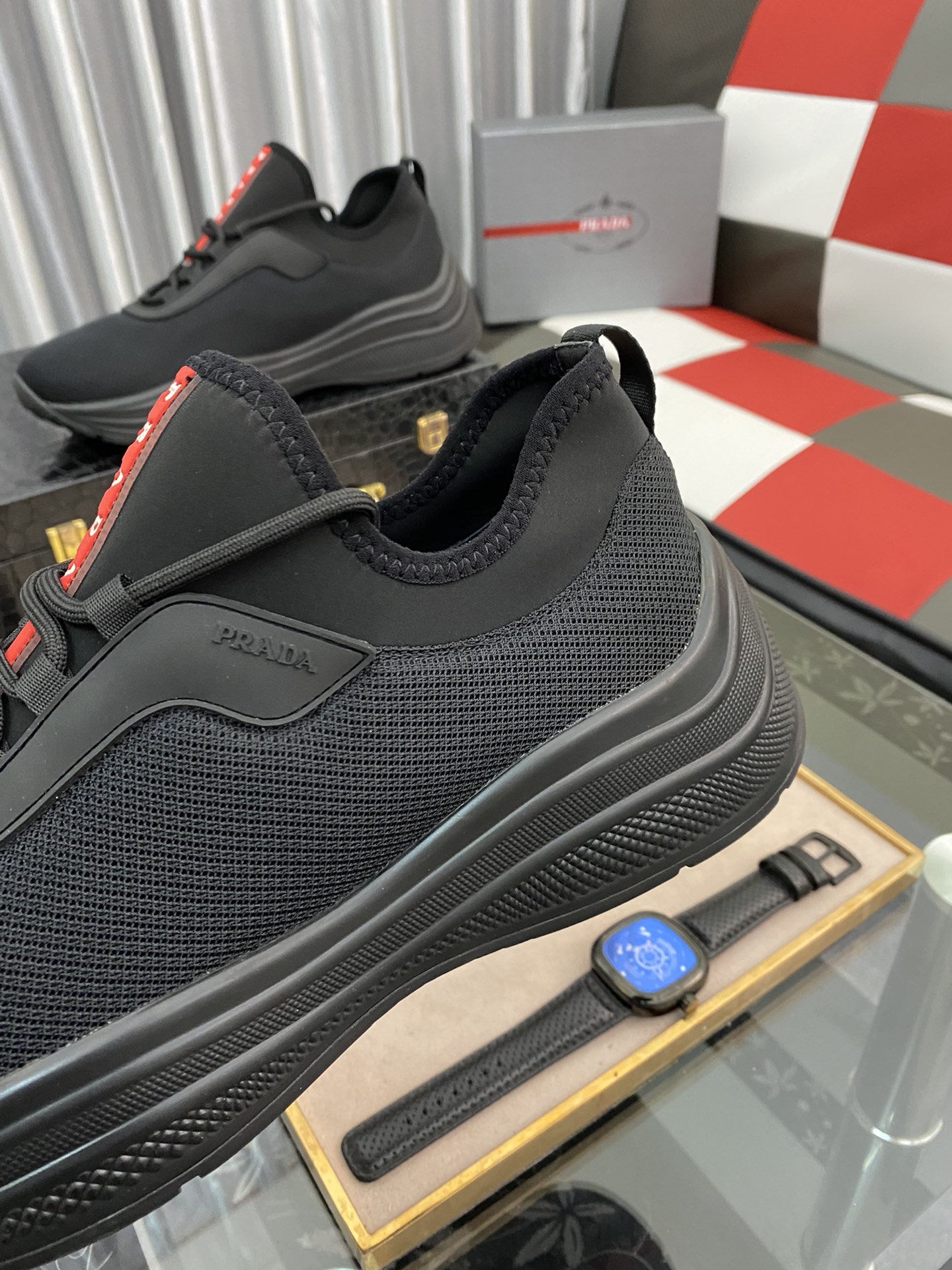 Prada Polyester Sneaker 1 - vstockx