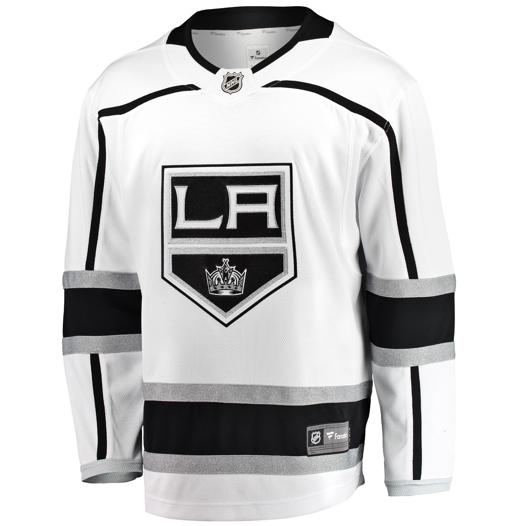 Los Angeles Kings Fanatics Branded Breakaway Away Jersey - White - vstockx