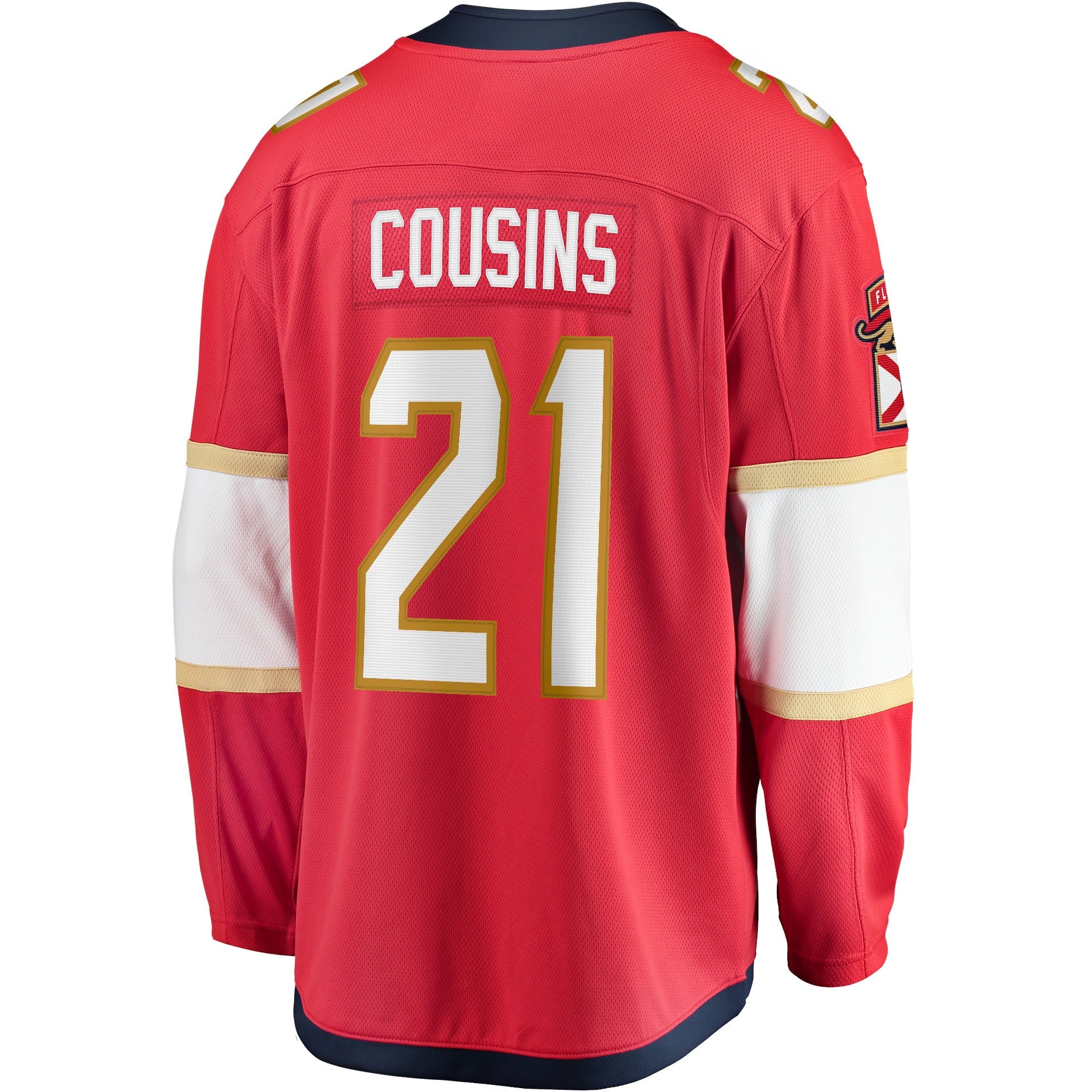 Men's Fanatics Branded Nick Cousins Red Florida Panthers Home Breakaway Player Jersey - vstockx