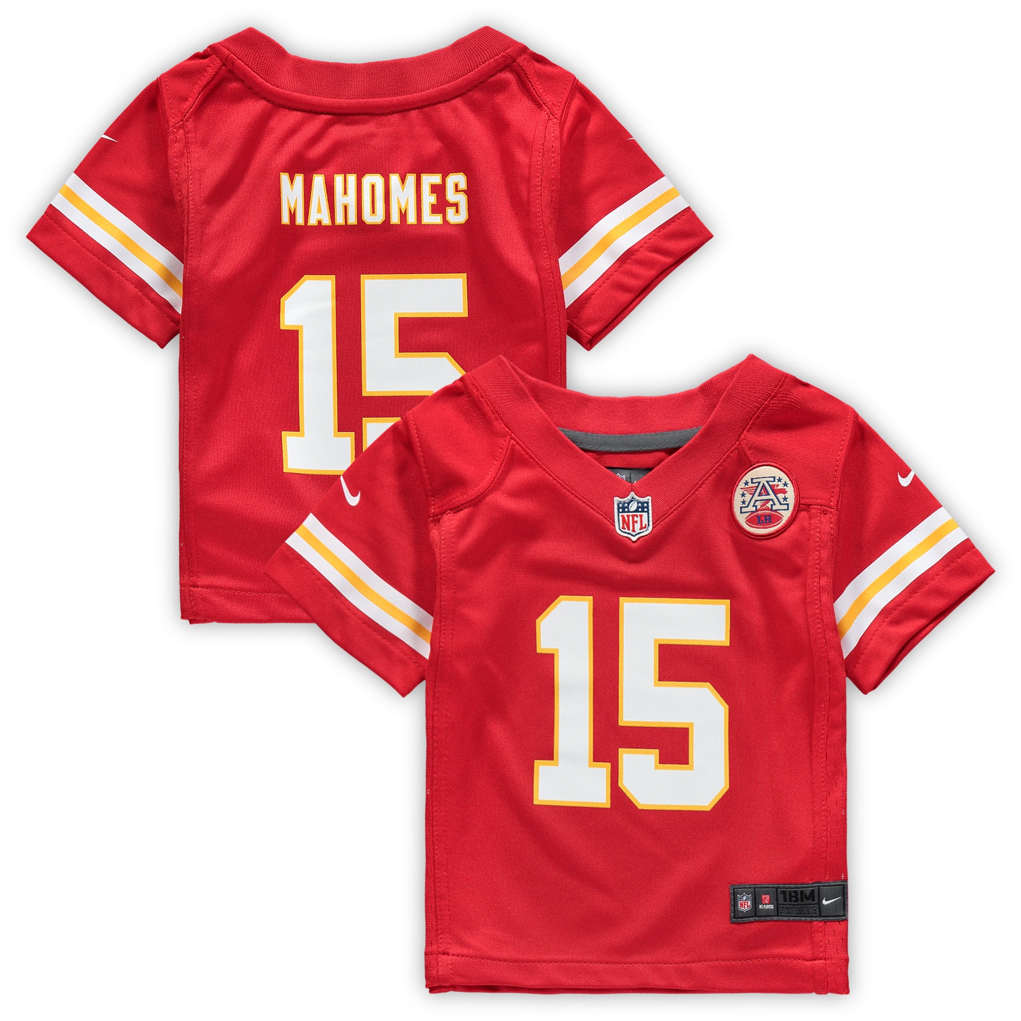 Patrick Mahomes Kansas City Chiefs Nike Infant Game Jersey - Red - vstockx